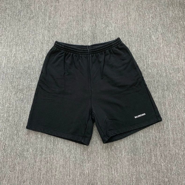 Balenciaga Balenciaga size M Black water-wash distressed embroidered Size US 27 - 1 Thumbnail