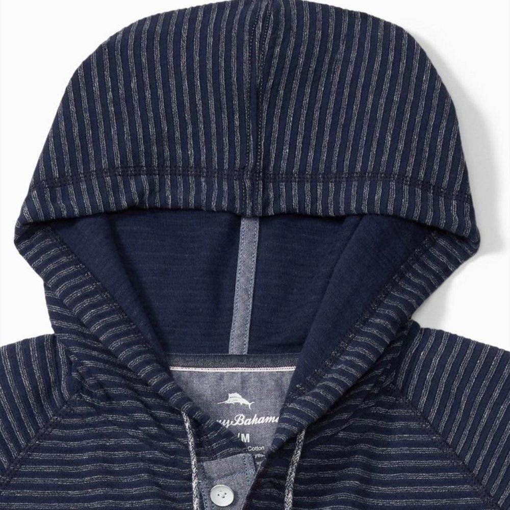 Tommy Bahama Tommy Bahama Stinson Stripe Hoodie - NWT (New) Size US S / EU 44-46 / 1 - 5 Thumbnail