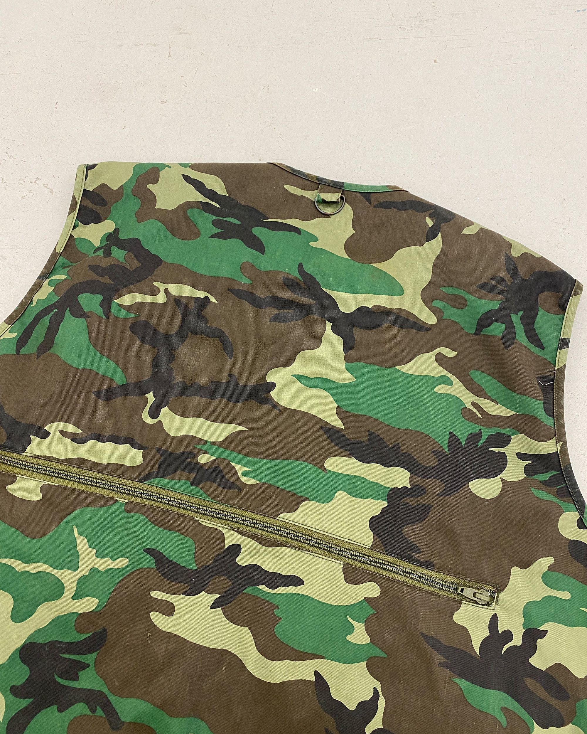 Vintage 1990s Camo USA Vest Size US XXL / EU 58 / 5 - 5 Thumbnail