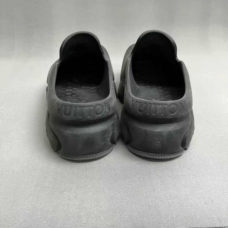 Louis Vuitton louis vuitton black shark clog shoes-2508 Size US 8 / EU 41 - 4 Thumbnail