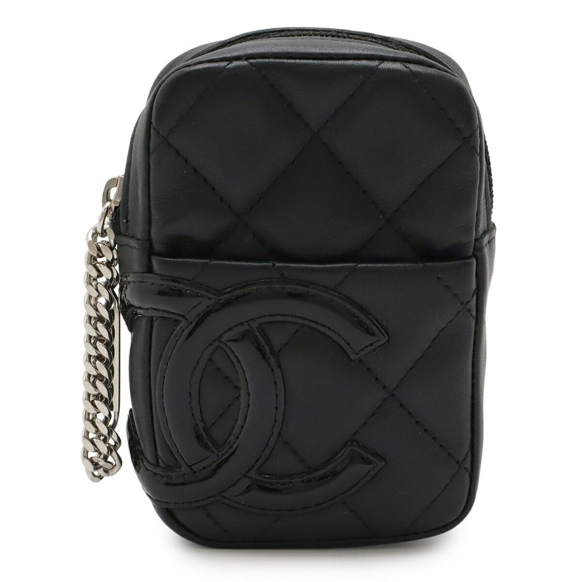 Chanel Chanel Cambon Line Leather Pouch Leather Other A26732 DUTY FREE for USA