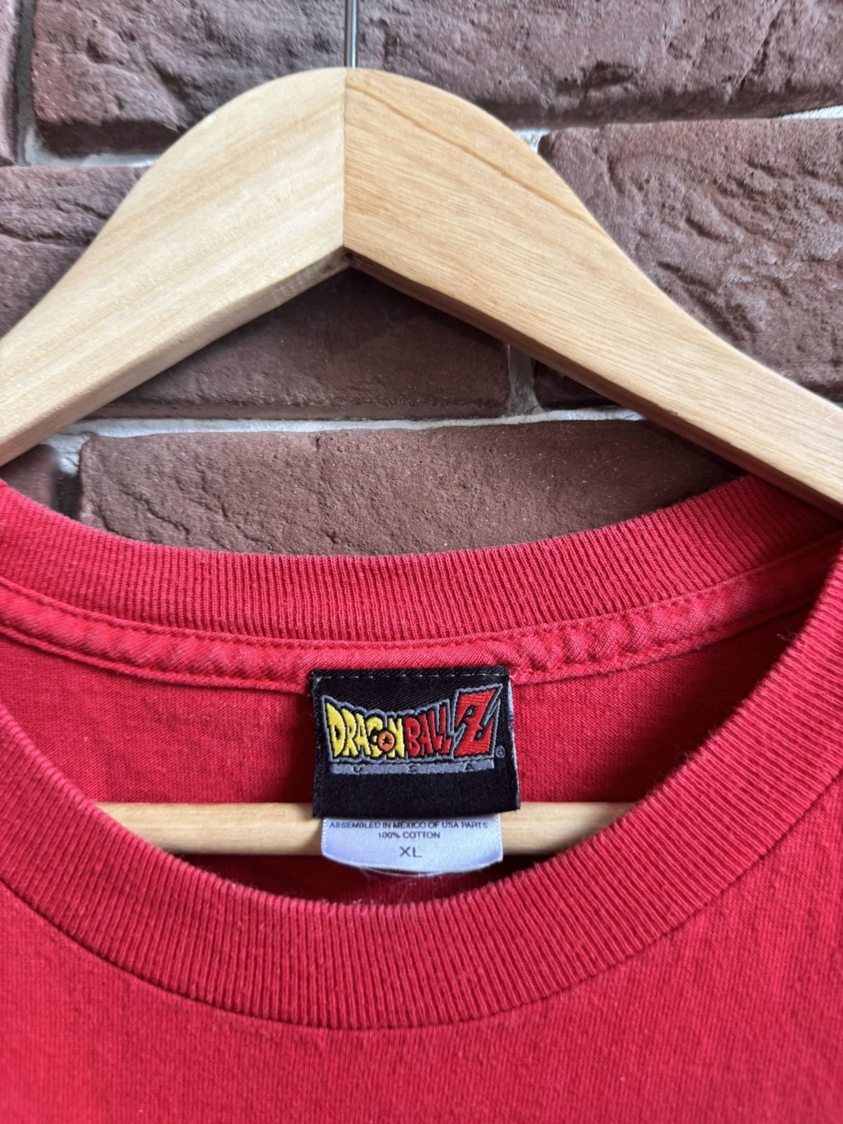 Anime × Vintage Rare Vintage 2001 Dragon Ball Z Manga Anime T-shirt Red M Size US M / EU 48-50 / 2 - 3 Thumbnail