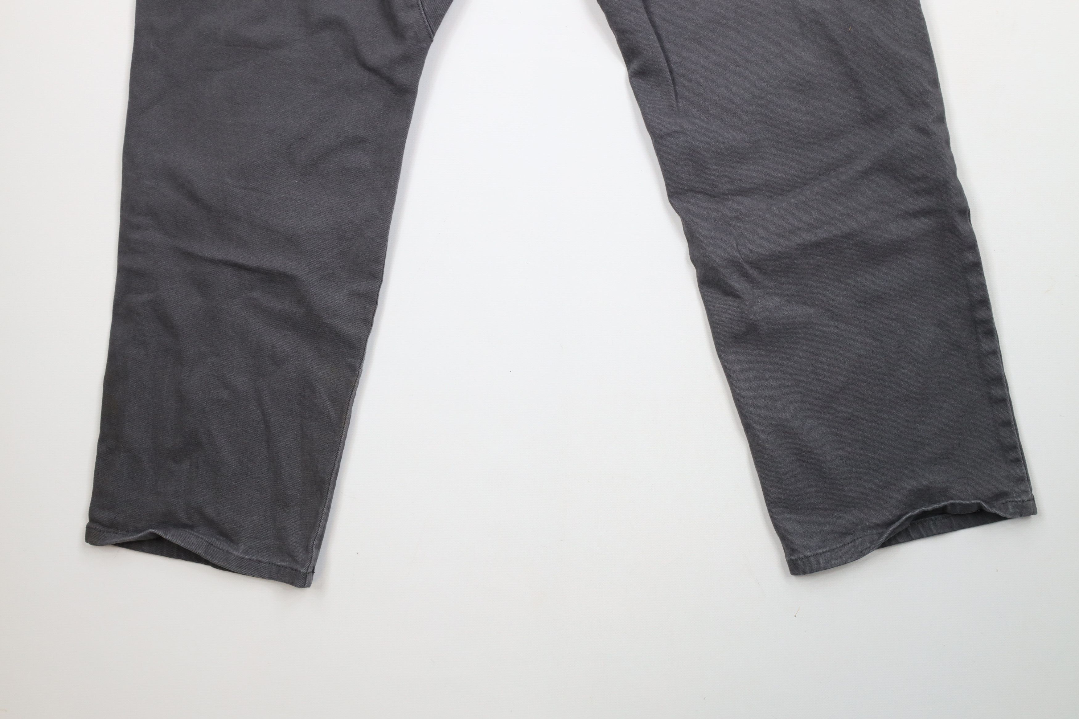 Caterpillar × Vintage Vintage Y2K Cat Caterpillar Double Knee Dungaree Pants Gray Size US 38 / EU 54 - 10 Thumbnail