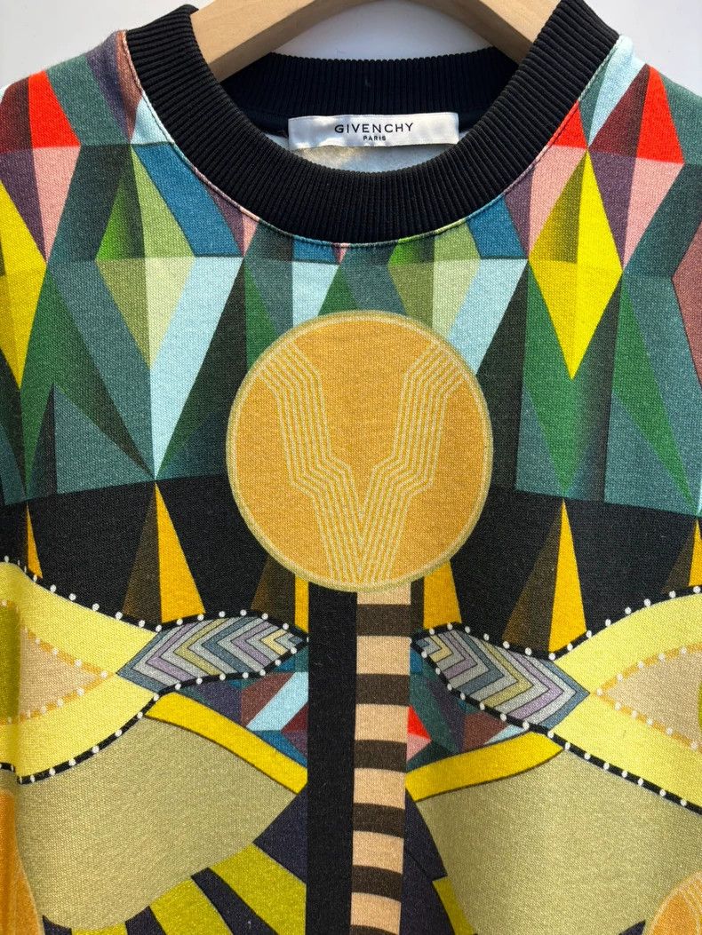 Givenchy Givenchy GVC Geometric Design Hoodie Size US S / EU 44-46 / 1 - 2 Thumbnail