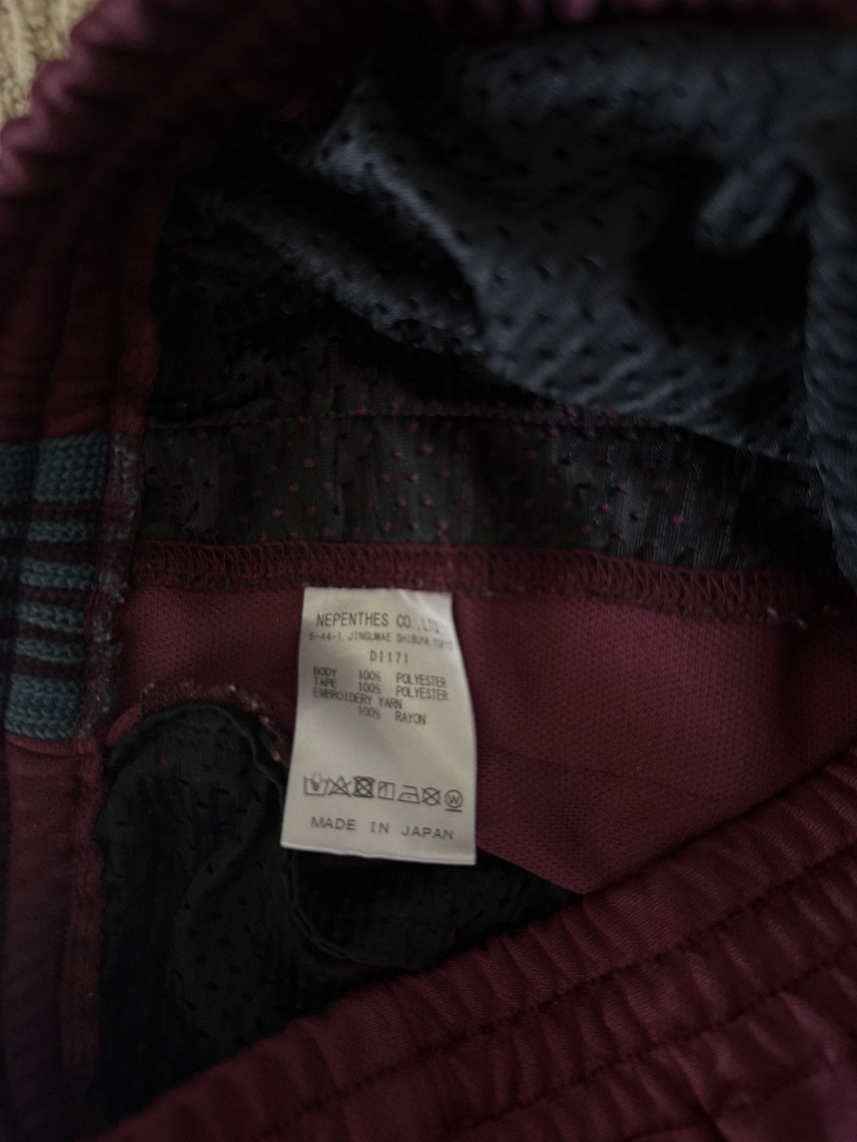 Needles Needles Maroon Track Pant Size US 29 - 4 Thumbnail