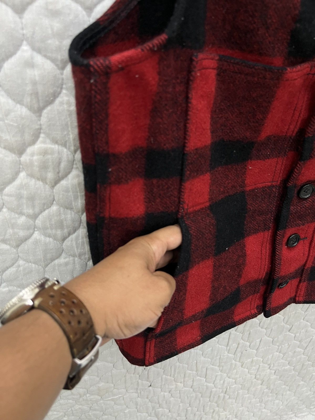 🔥🔥🔥STEALS VINTAGE FILSON MACKINAW WOOL VEST STYLE 20