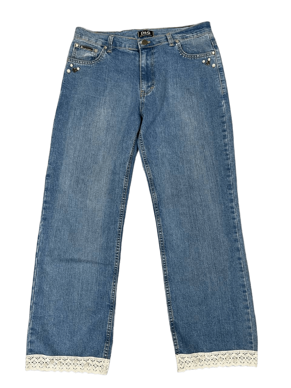Hysteric Glamour D&G Dolce & Gabbana Style Jeans Denim Pants Japanese Y2k Size 29" - 1 Thumbnail