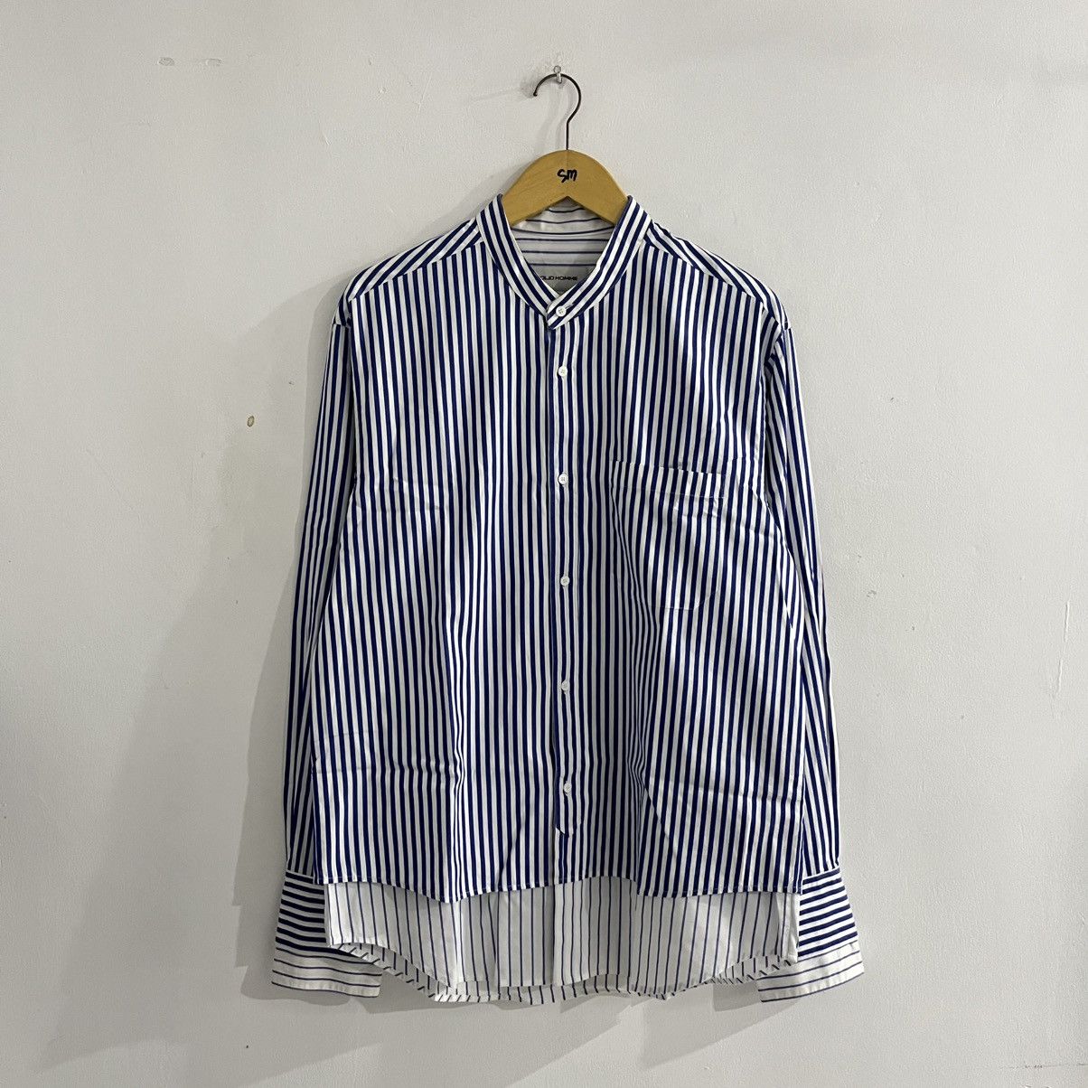 Solid Homme Solid Homme Wooyoungmi - Striped Layered Longsleeve Shirt Size US L / EU 52-54 / 3 - 1 Thumbnail