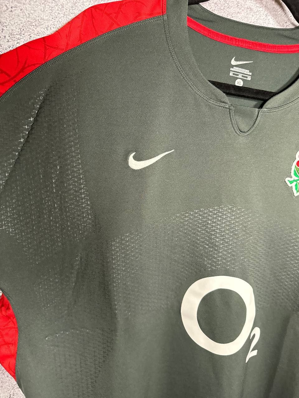 Nike Vintage England Rugby Union Nike O2 Jersey XL Size US XL / EU 56 / 4 - 9 Thumbnail