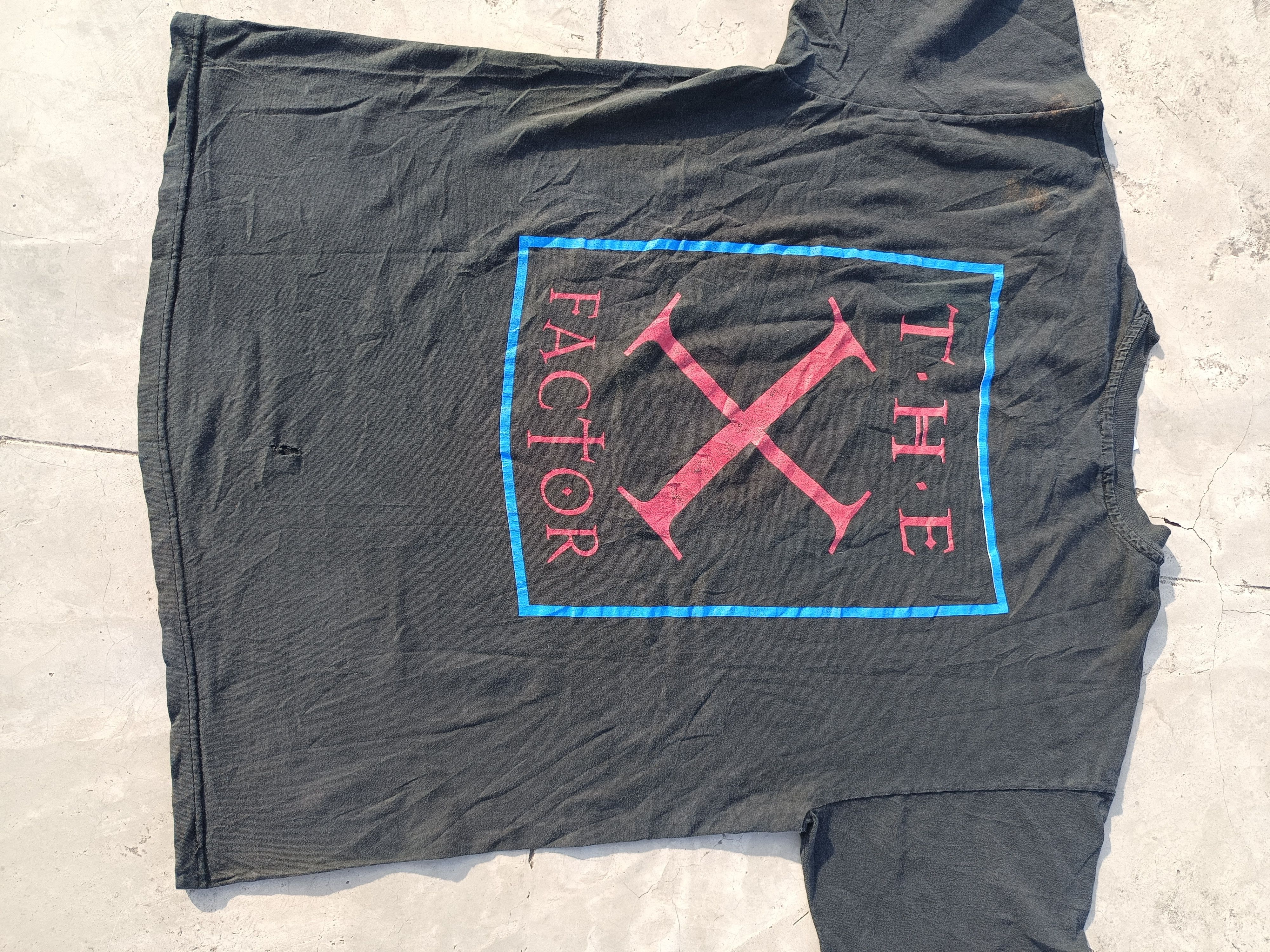 Vintage Iron Maiden The X Factor Tour 95/96 Tee