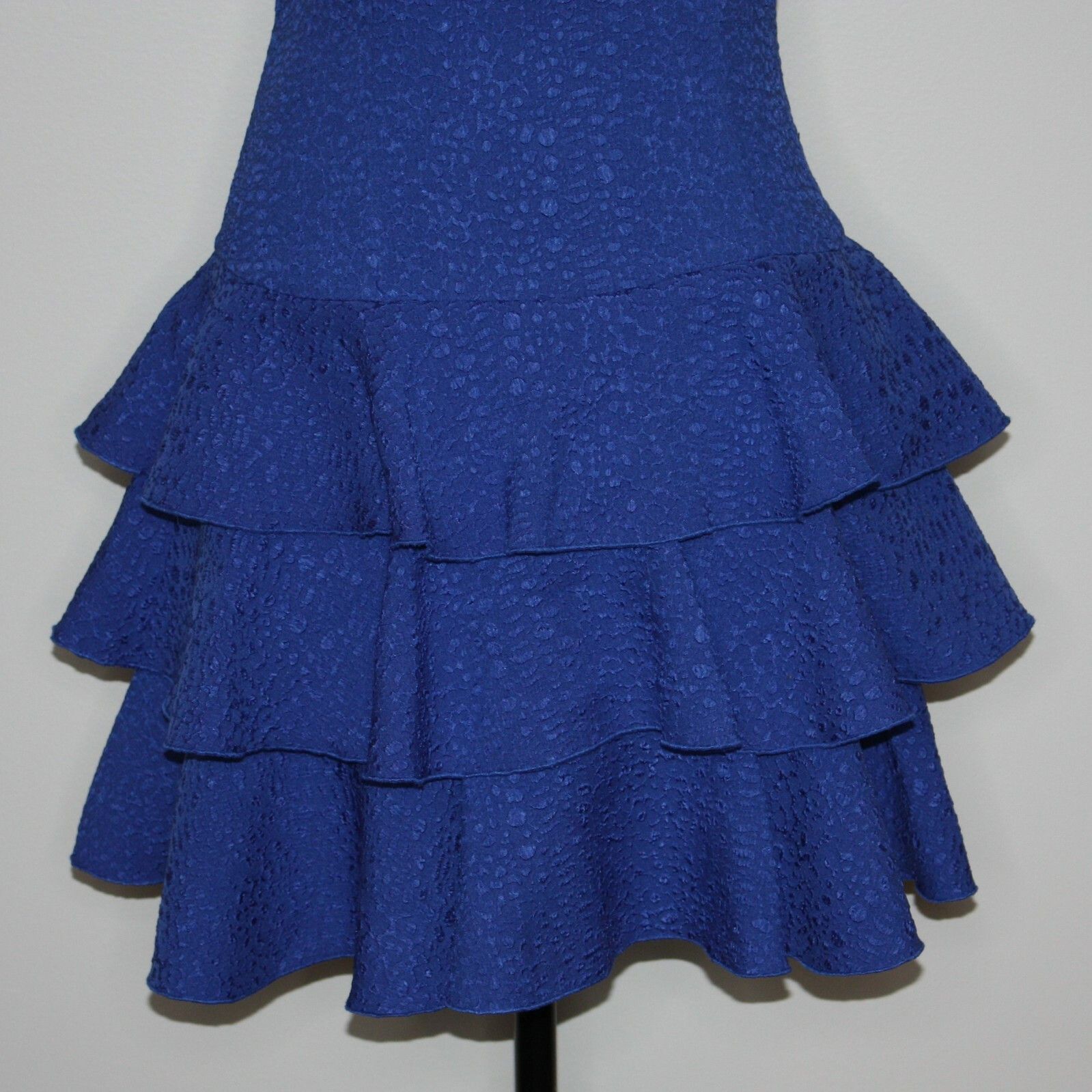 Rachel Zoe Ginta Drop Waist Ruffle Dress in Blue size 6 NWT MSRP $275 Size M / US 6-8 / IT 42-44 - 12 Thumbnail