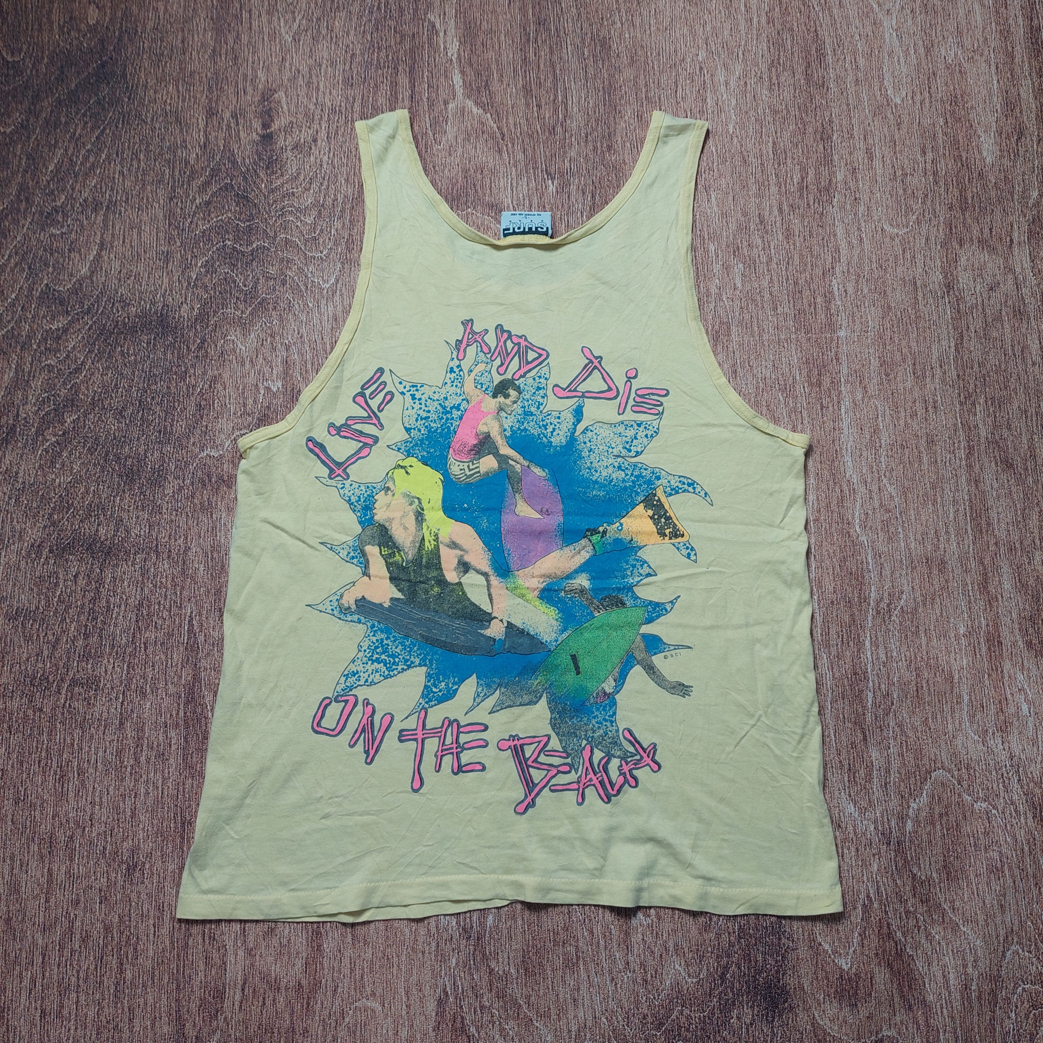 Vintage Vintage surf tanktop Size US L / EU 52-54 / 3 - 1 Thumbnail