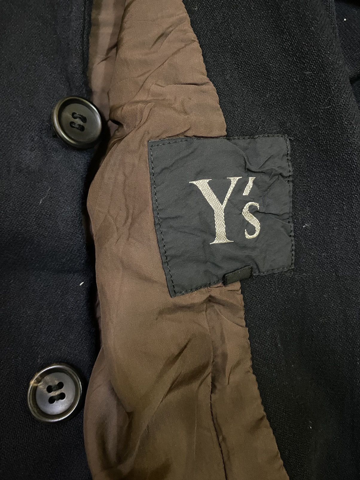 Yohji Yamamoto Y's yohji yamamoto blazer jacket Size US M / EU 48-50 / 2 - 6 Thumbnail