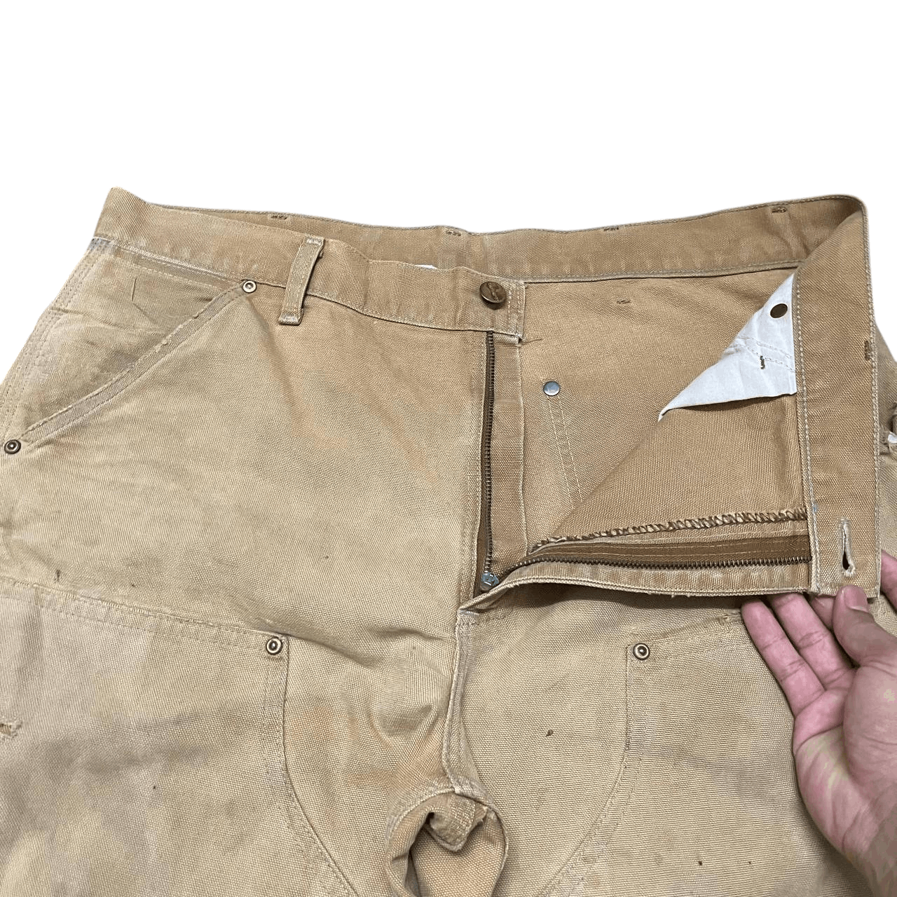 Carhartt Vintage Carhartt Work Chore Pants Double Knee Size US 35 - 11 Thumbnail