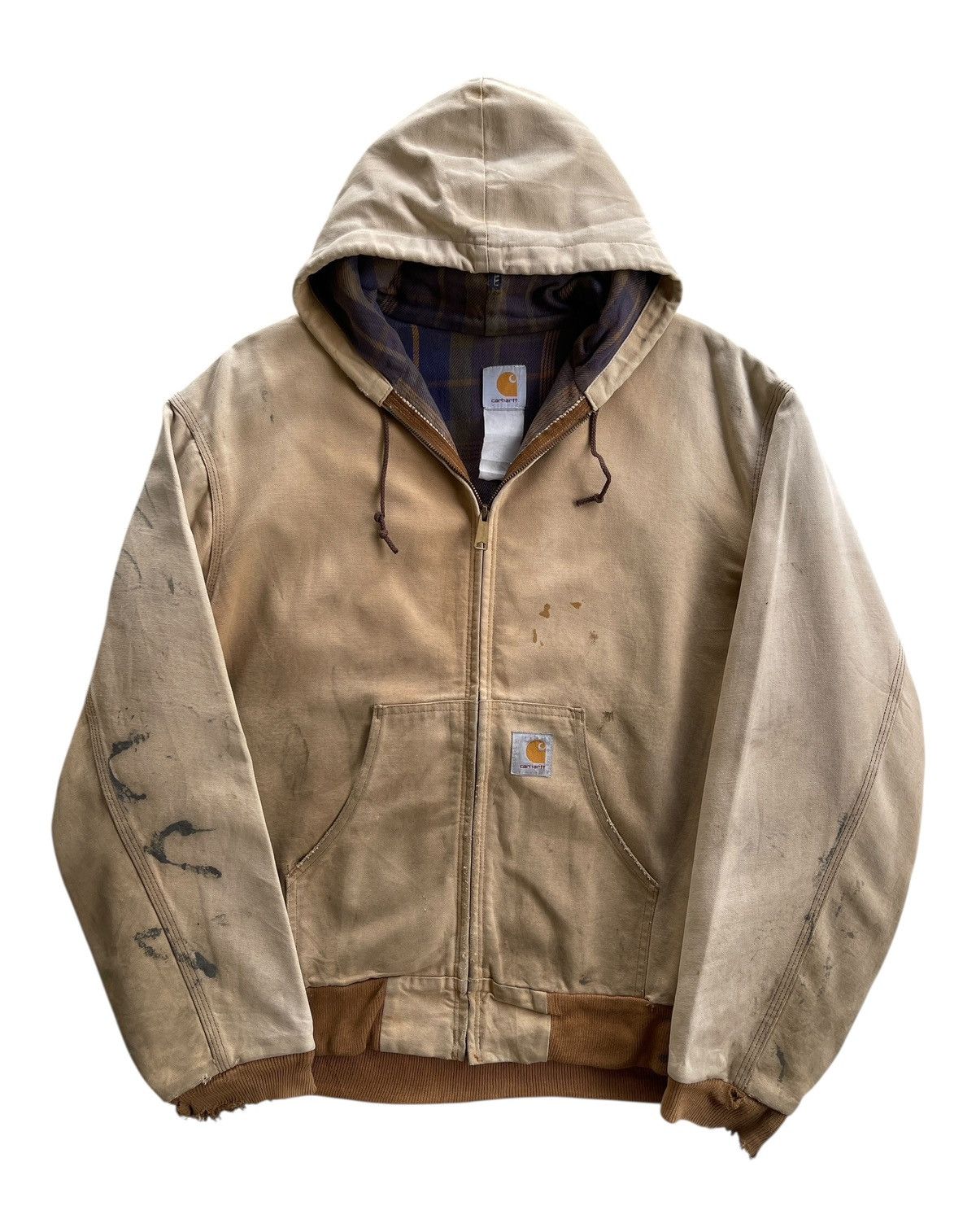 Carhartt Destroyed❗️Vintage 80s Carhartt Active Workwear Jacket Size US XXL / EU 58 / 5 - 1 Thumbnail
