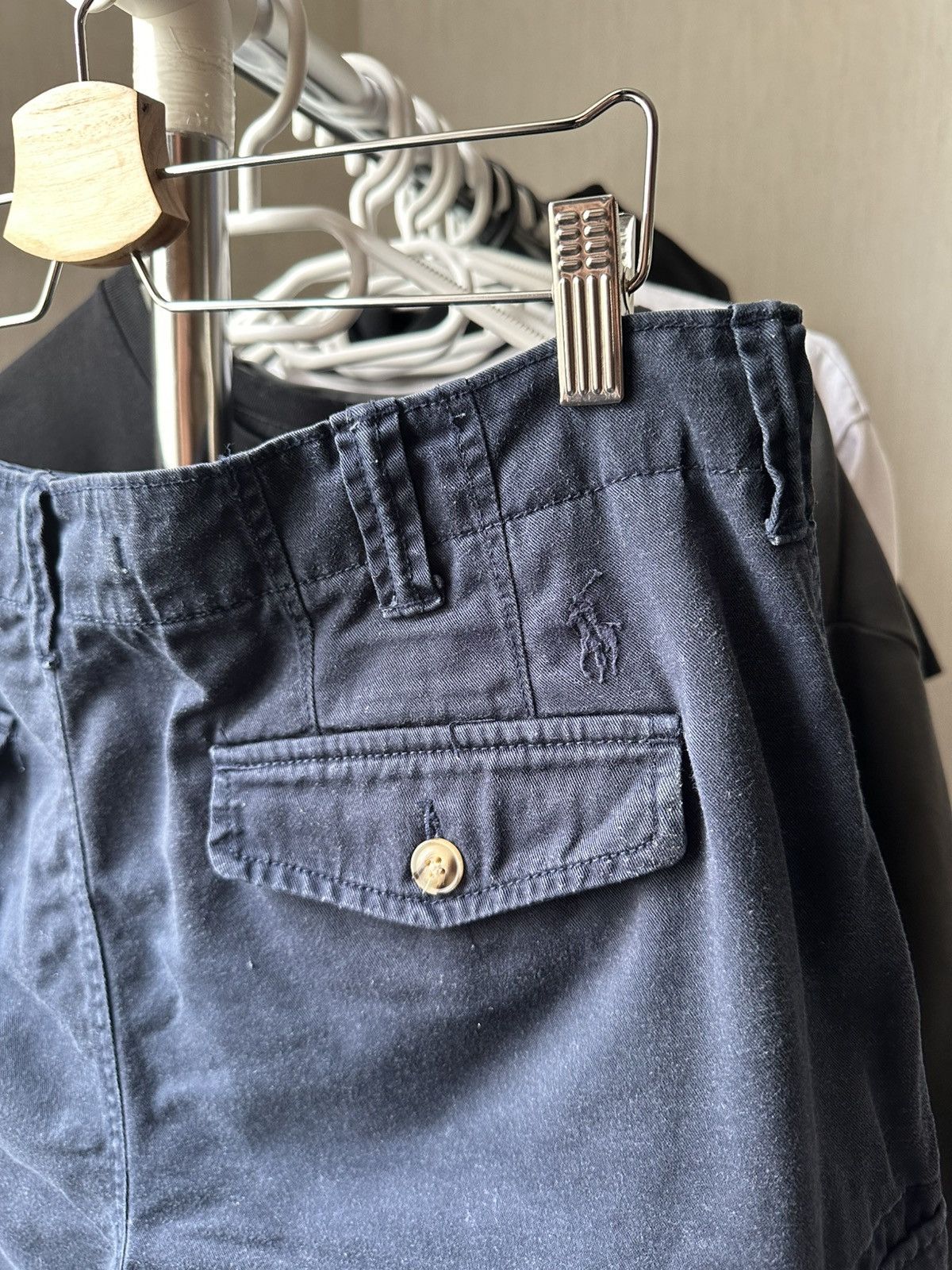Polo Ralph Lauren Polo Ralph Lauren cargo shorts loose baggy military vintage Size US 34 / EU 50 - 5 Thumbnail