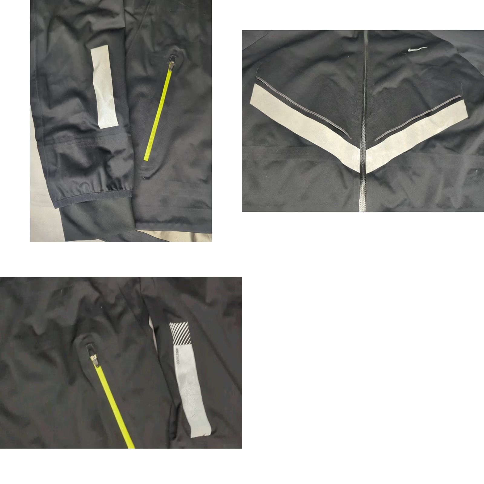 Nike Nike Vapor 5 World Record Running Jacket Men XL Black Vented Reflect Size US XL / EU 56 / 4 - 8 Thumbnail