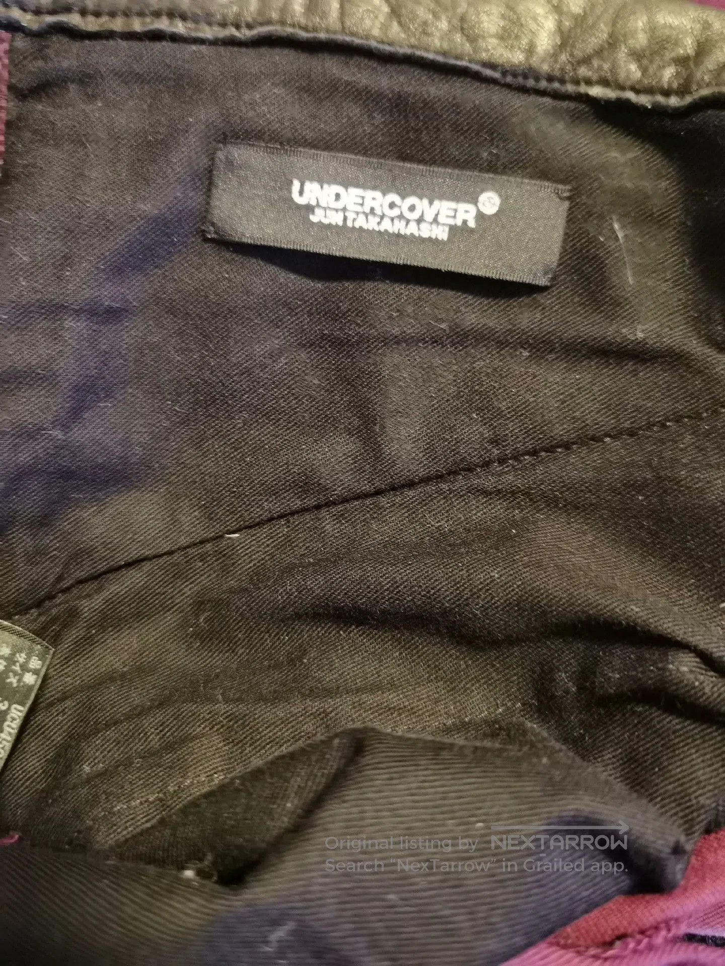 Undercover Undercover 18SS Leather Accent Pants. Size US 26 / EU 42 - 5 Thumbnail