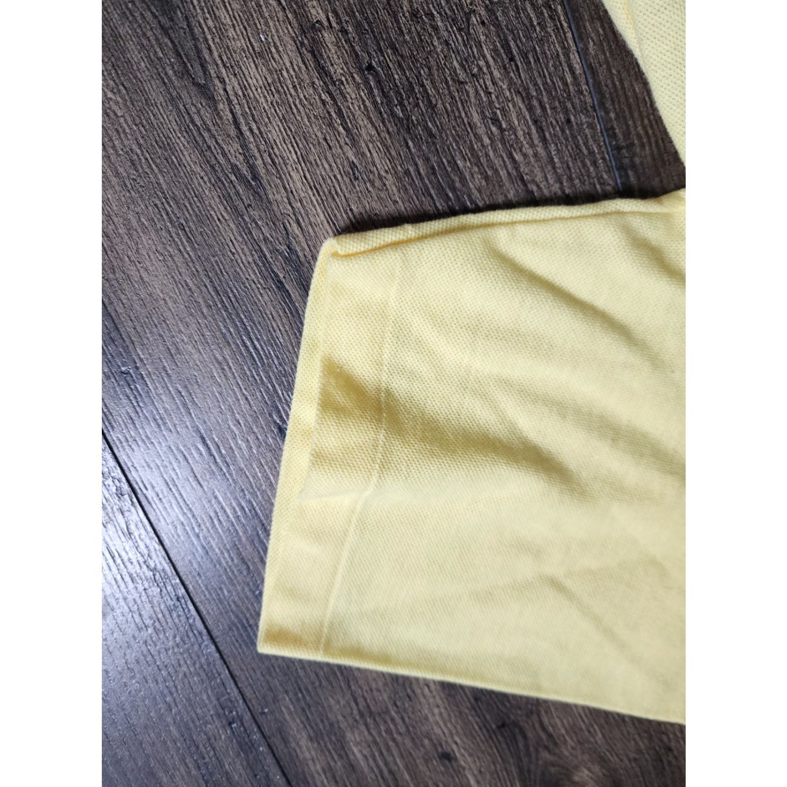 Vintage VINTAGE Printworks Polo Shirt Mens L Yellow Knit Cotton Polyester Pocket 1988 Reunion Print All Over Size US L / EU 52-54 / 3 - 5 Thumbnail