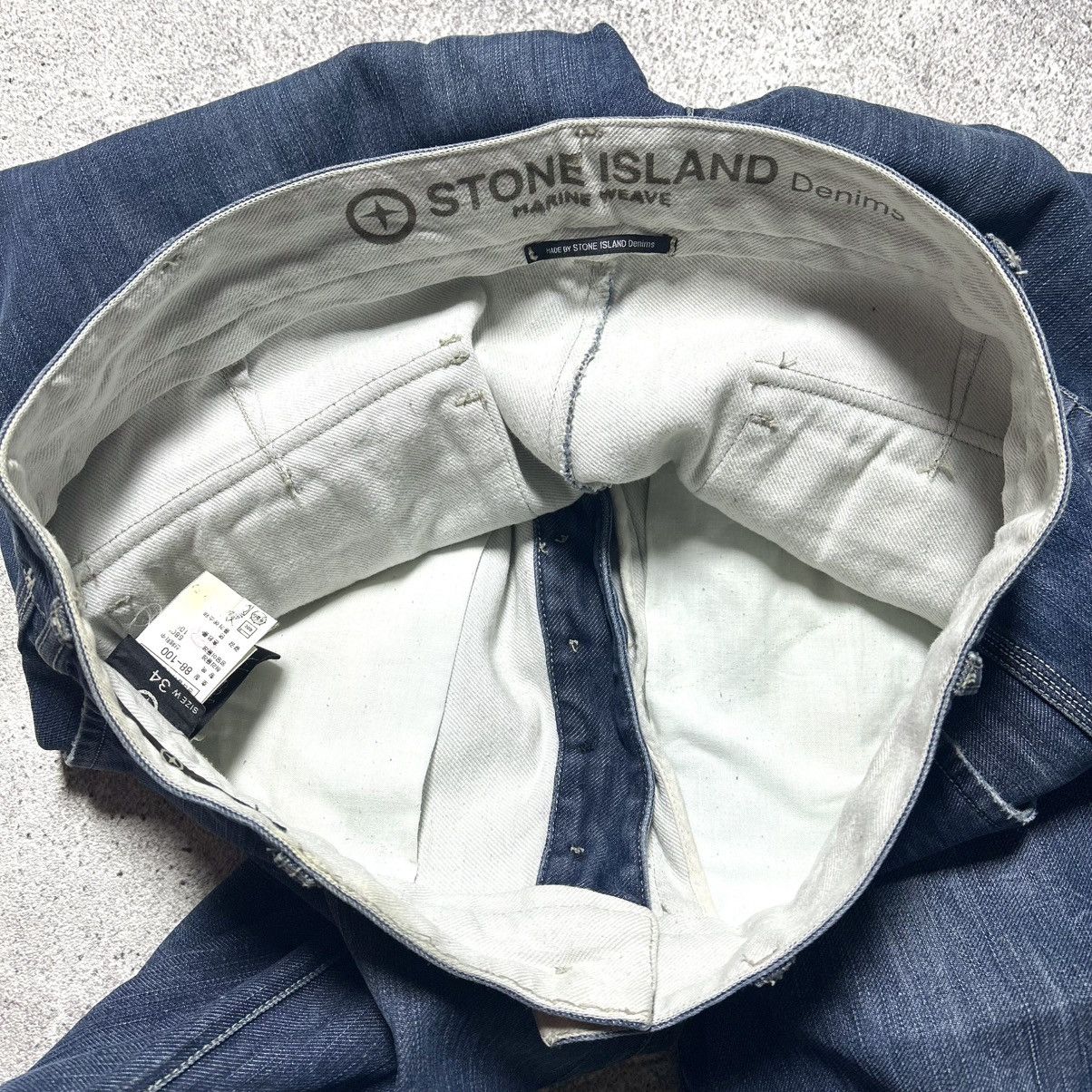 Stone Island Vintage 90s Stone Island Denim Pants Size US 34 / EU 50 - 15 Thumbnail