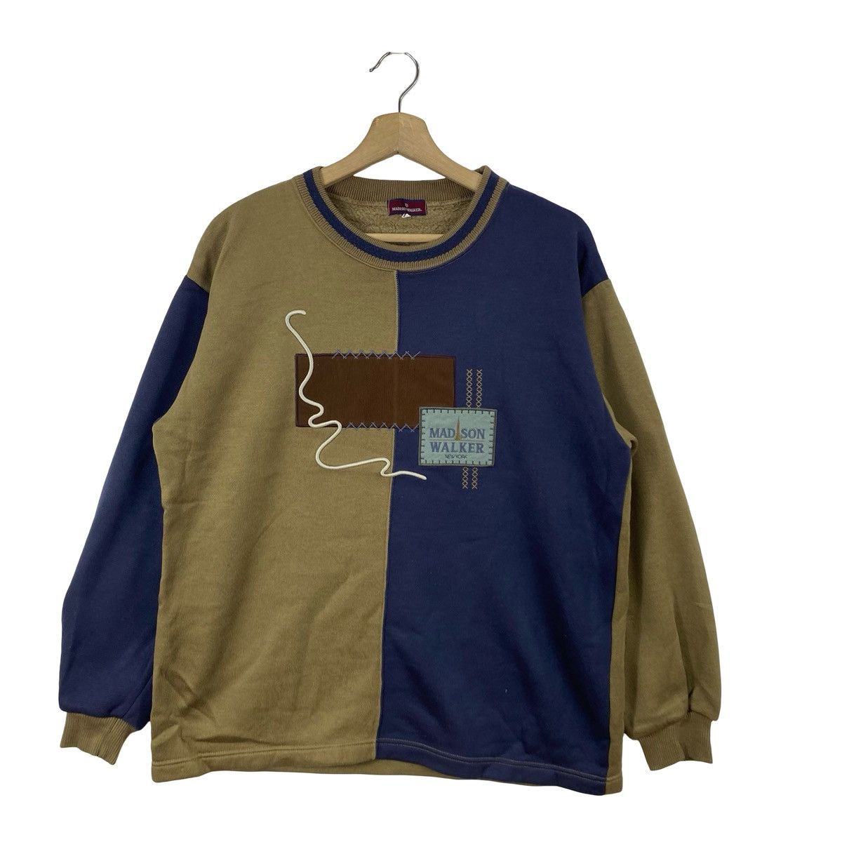 Madison Vintage MADISON WALKER Sweatshirt Crewneck Pullover Size US M / EU 48-50 / 2 - 5 Thumbnail