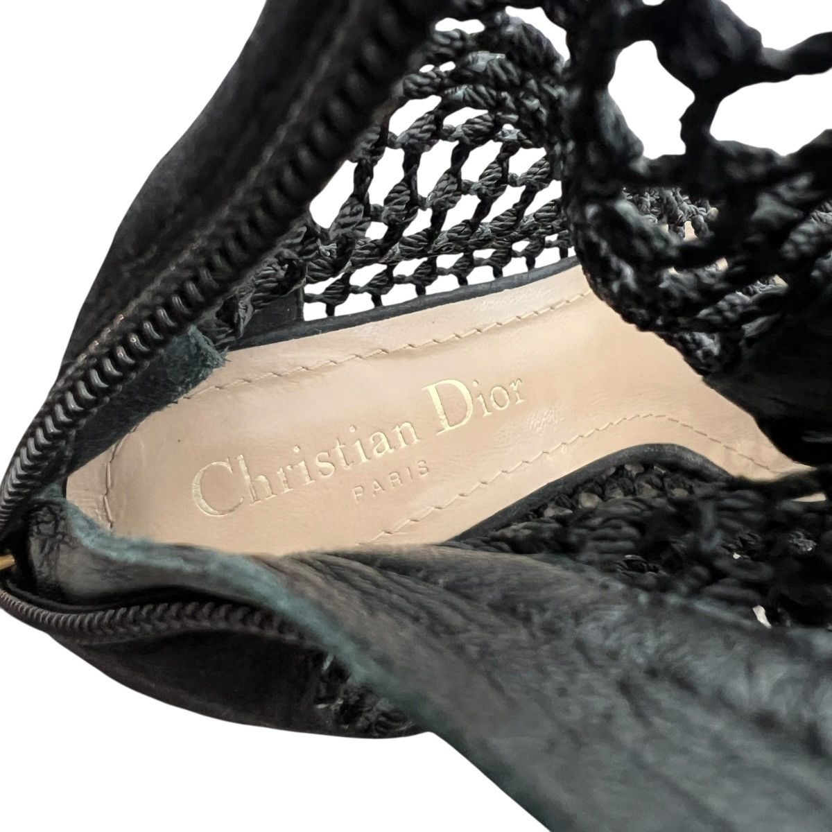 Dior Christian Dior Naughtily-D Suede Mesh Statement Boots Size US 6.5 / IT 36.5 - 8 Thumbnail