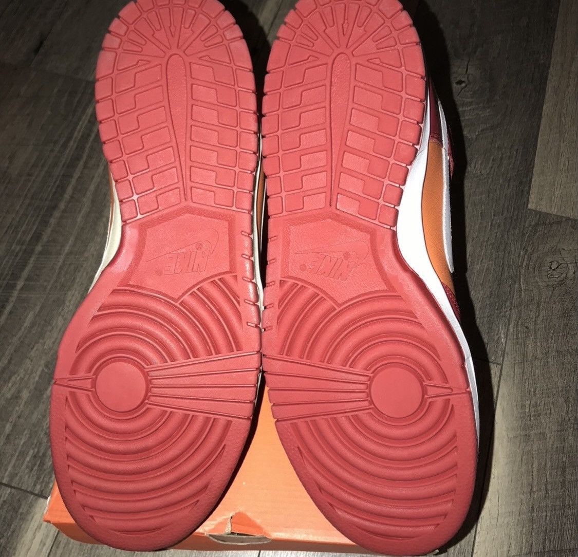 Nike Nike Dunk High Varsity Red Orange Blaze 2007 men’s size 10.5 Size US 10.5 / EU 43-44 - 4 Thumbnail