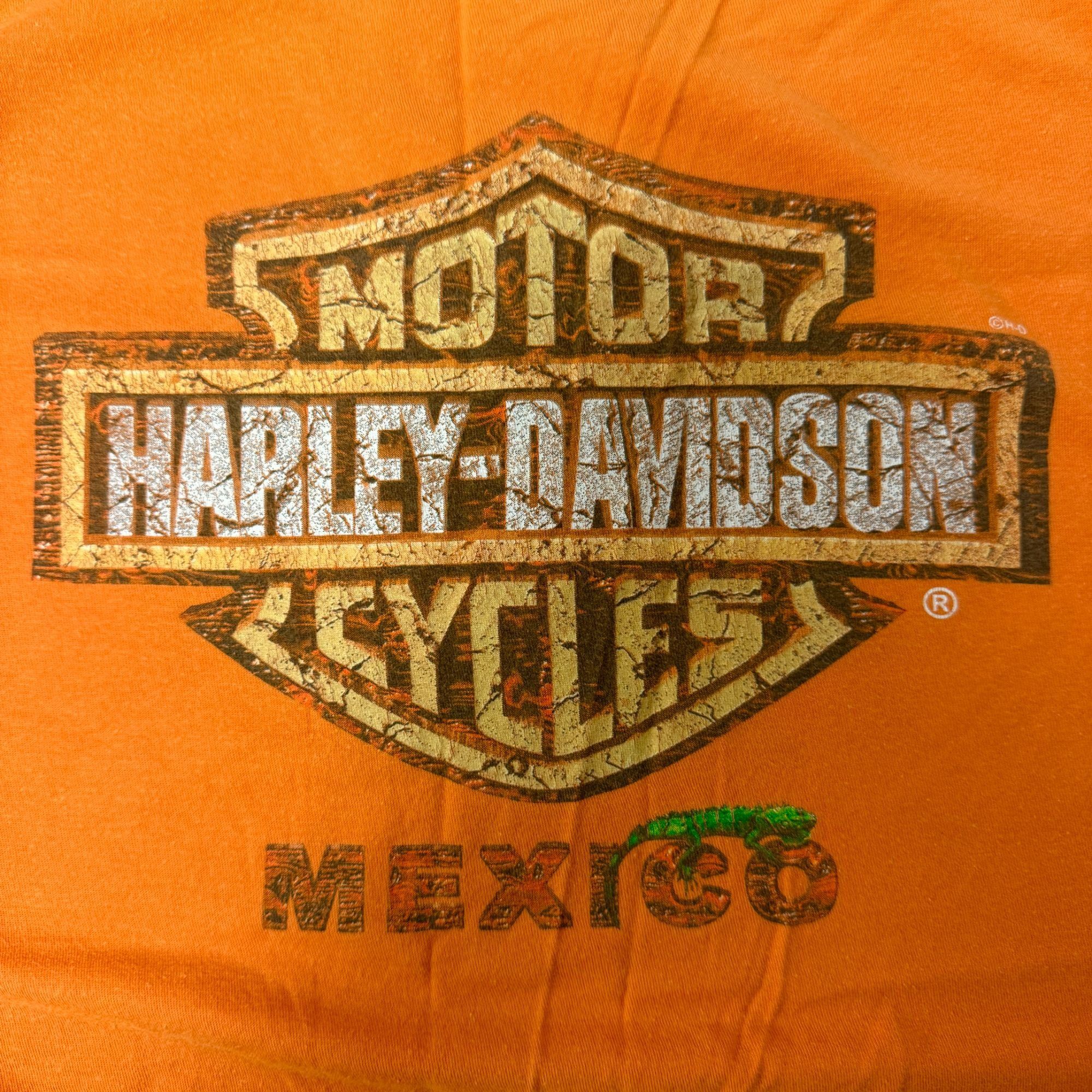 Harley Davidson Vtg Harley Davidson Motorcycle Tank Top CANCUN MEXICO Tank Size US L / EU 52-54 / 3 - 2 Thumbnail