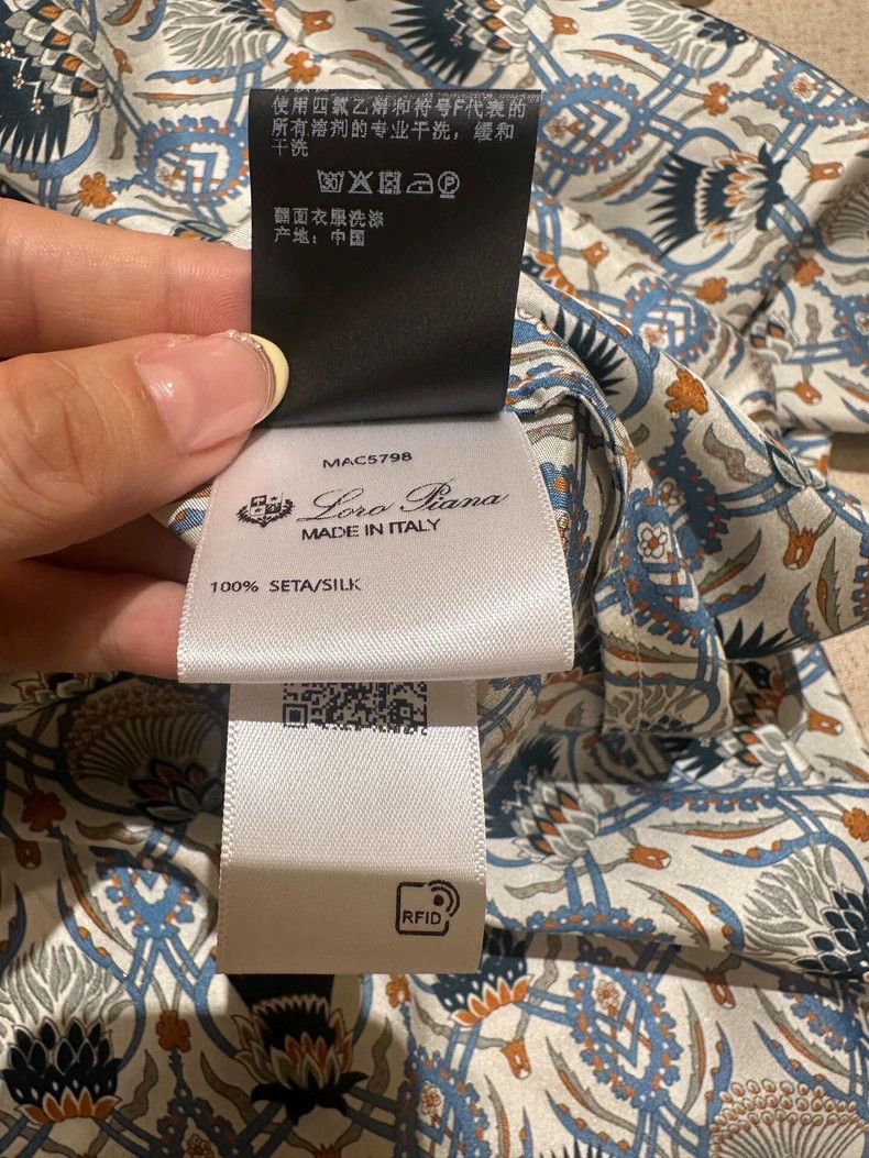 Loro Piana LORO PIANA Lady's silk dress Size M / US 6-8 / IT 42-44 - 7 Thumbnail