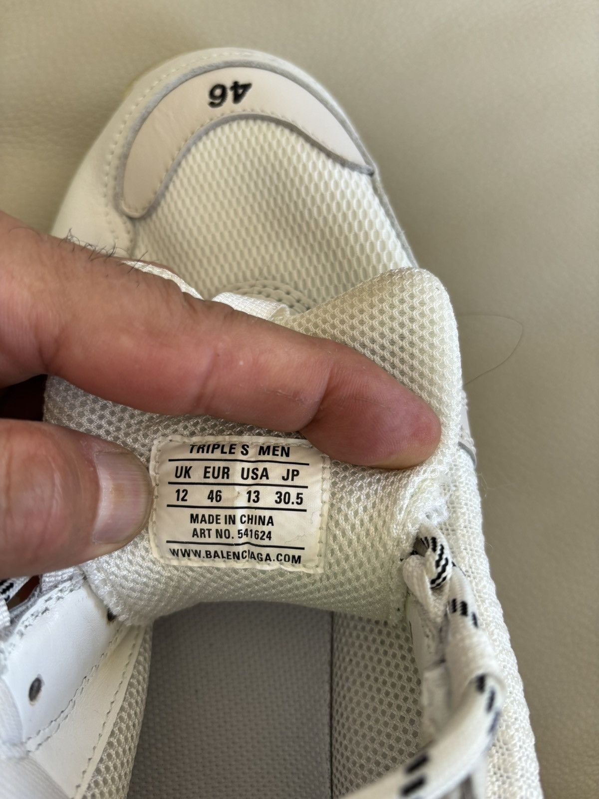 Balenciaga Balenciaga Triple S Size US 13 / EU 46 - 6 Thumbnail