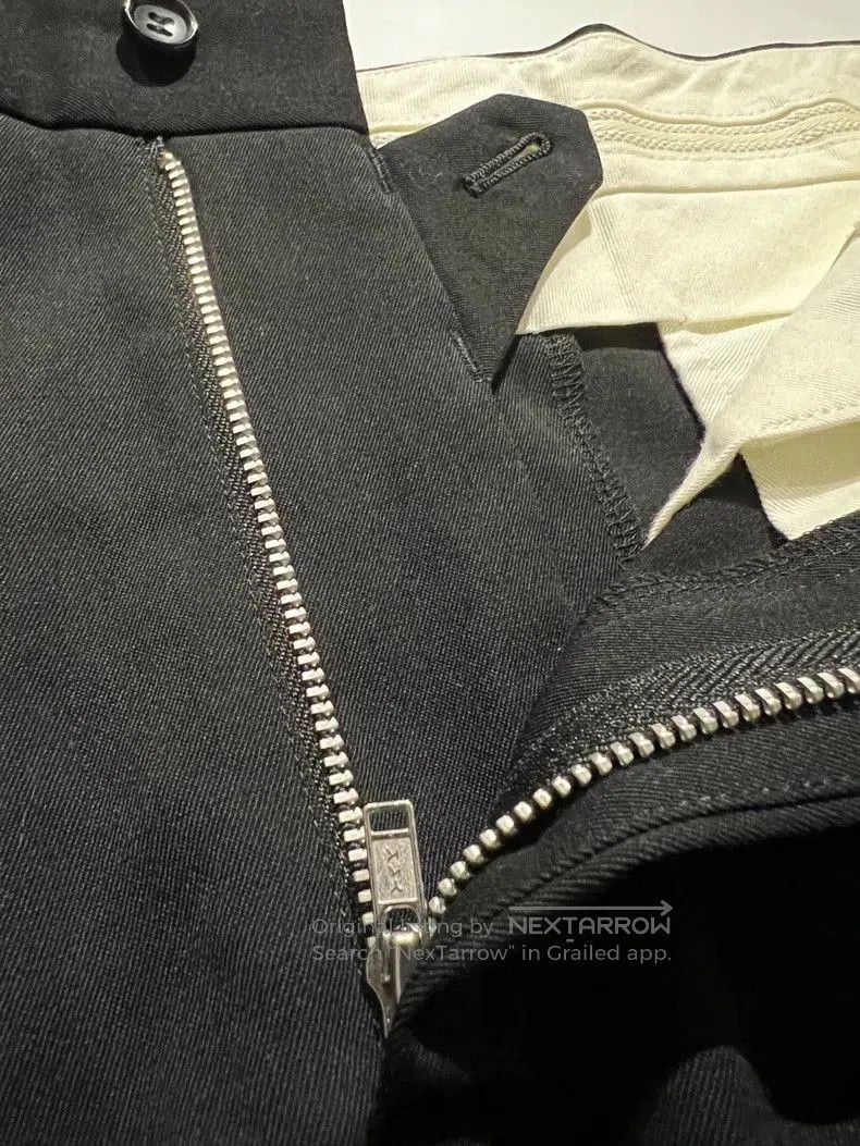 Comme des Garcons Comme des Garcons Wool Dropped-Crotch Pants S. Size US 32 / EU 48 - 4 Thumbnail