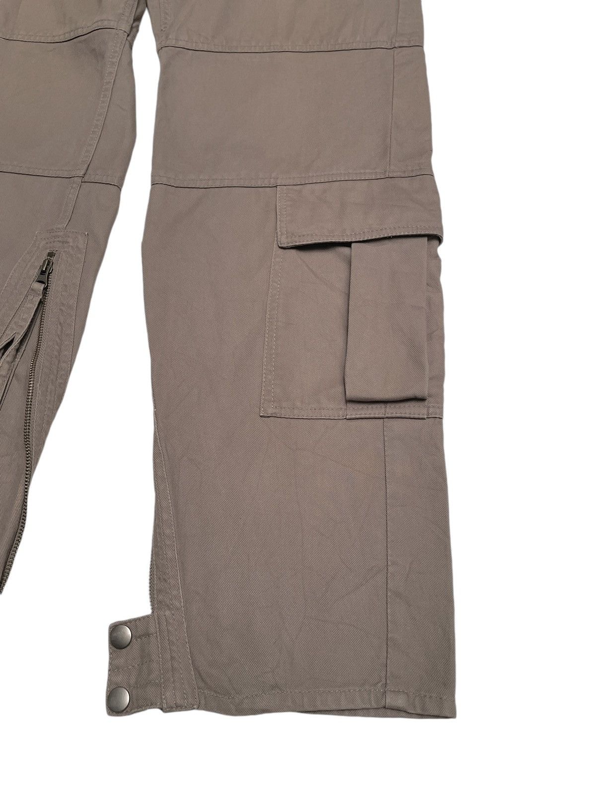 If Six Was Nine × Japanese Brand × PPFM Rare Design Vintage PPFM Tactical Parachute Pants 1990s Size US 33 - 5 Thumbnail