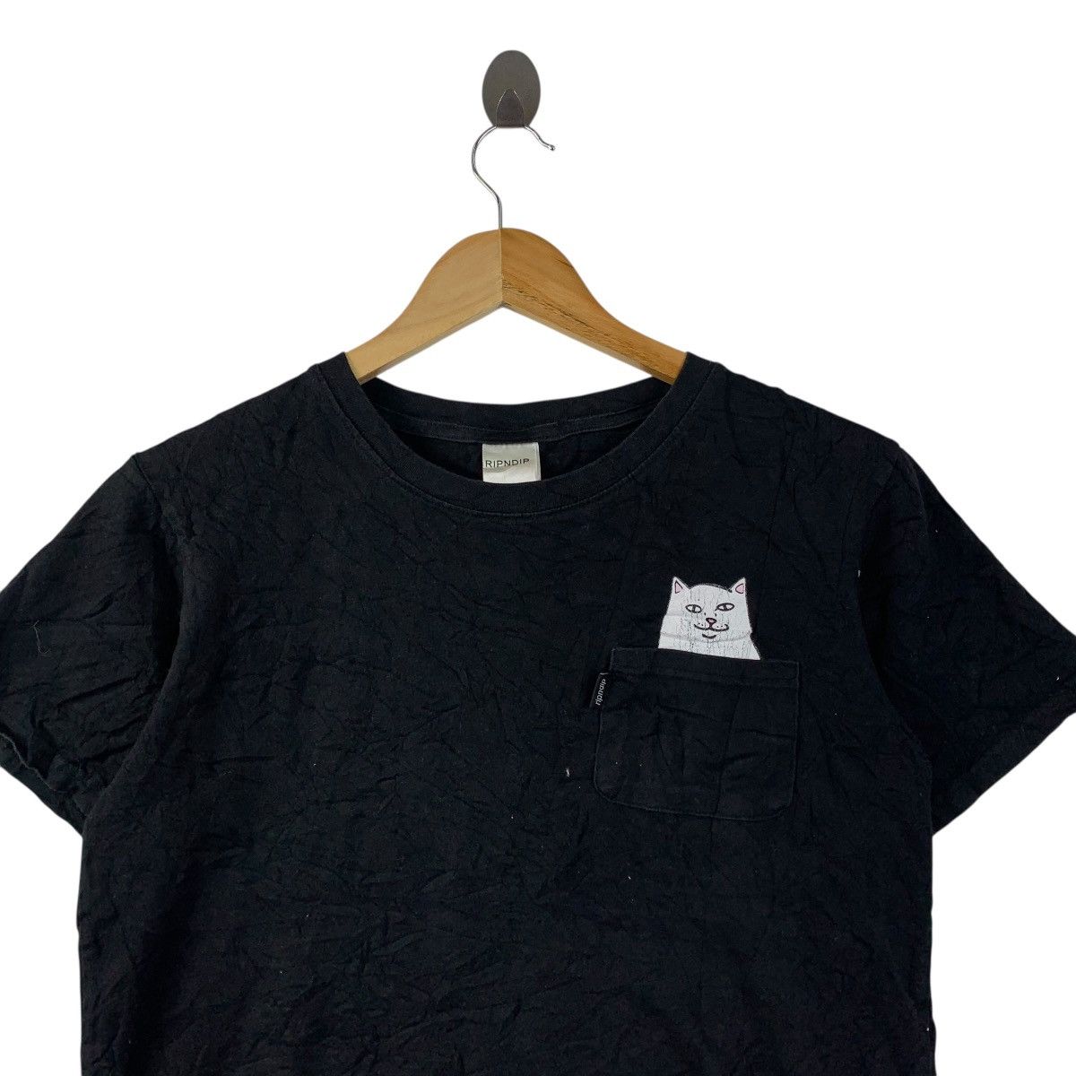 RIPNDIP RIPNDIP Praying Hands Back Print Tee Black Lord Nermal Pocke Size US M / EU 48-50 / 2 - 3 Thumbnail