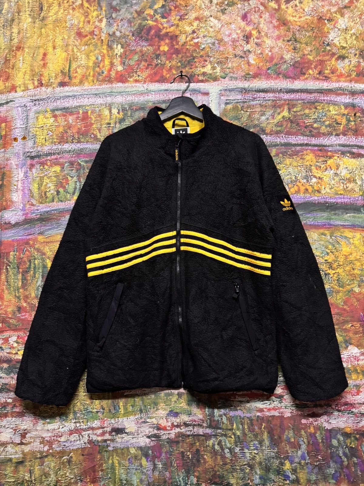 Adidas Adidas Fleece Sweater Size US XL / EU 56 / 4 - 1 Thumbnail