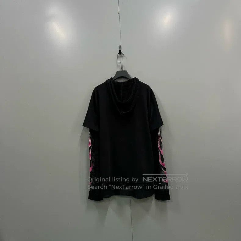 Givenchy Givenchy Fake Two Piece Qilin Arm Hoodie XL Size Size US XL / EU 56 / 4 - 3 Thumbnail