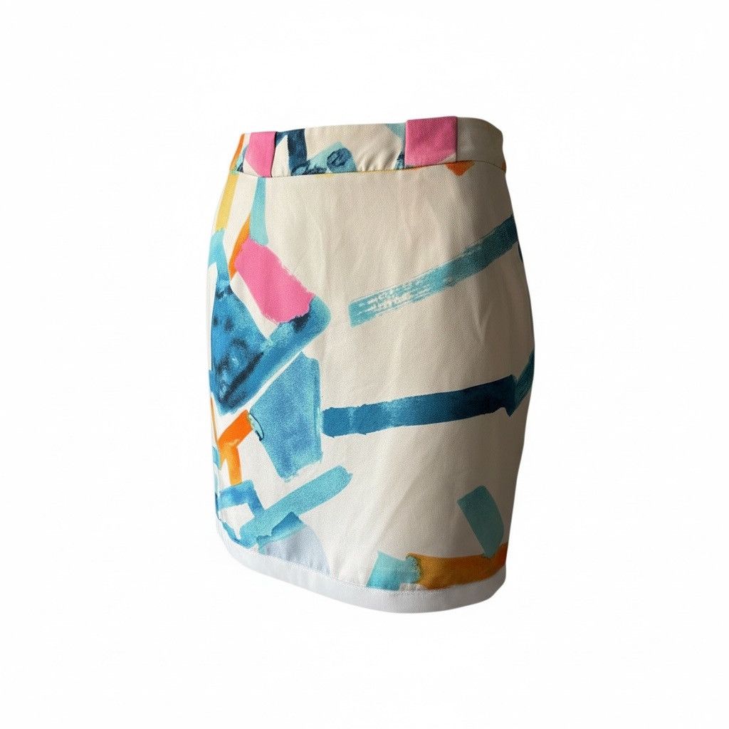 Chloe Chloé Silk–Cotton A-Line Skirt – Size 38 (US 2) Size 26" / US 2 / IT 38 - 5 Thumbnail