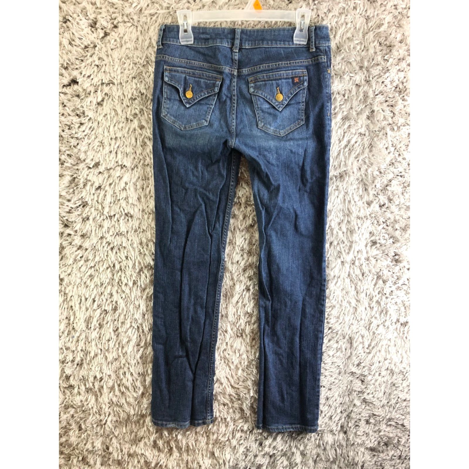 Vera Wang Vera Wang Womens Jeans Mid Rise Straight Leg 6 Medium Wash Blue Denim Size 28" / US 6 / IT 42 - 5 Thumbnail