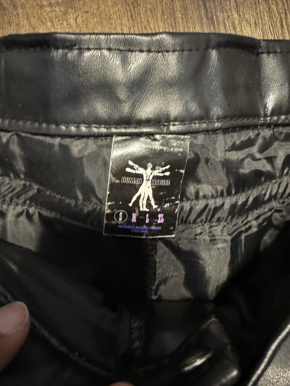 Other Human Nature by Malachai Spivey Leather Pants Size US 30 / EU 46 - 3 Thumbnail
