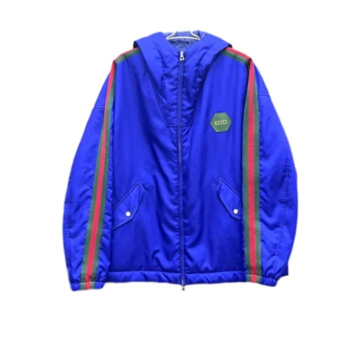 Gucci Gucci W21 Special Series Logo Jacket Size US L / EU 52-54 / 3 - 1 Thumbnail
