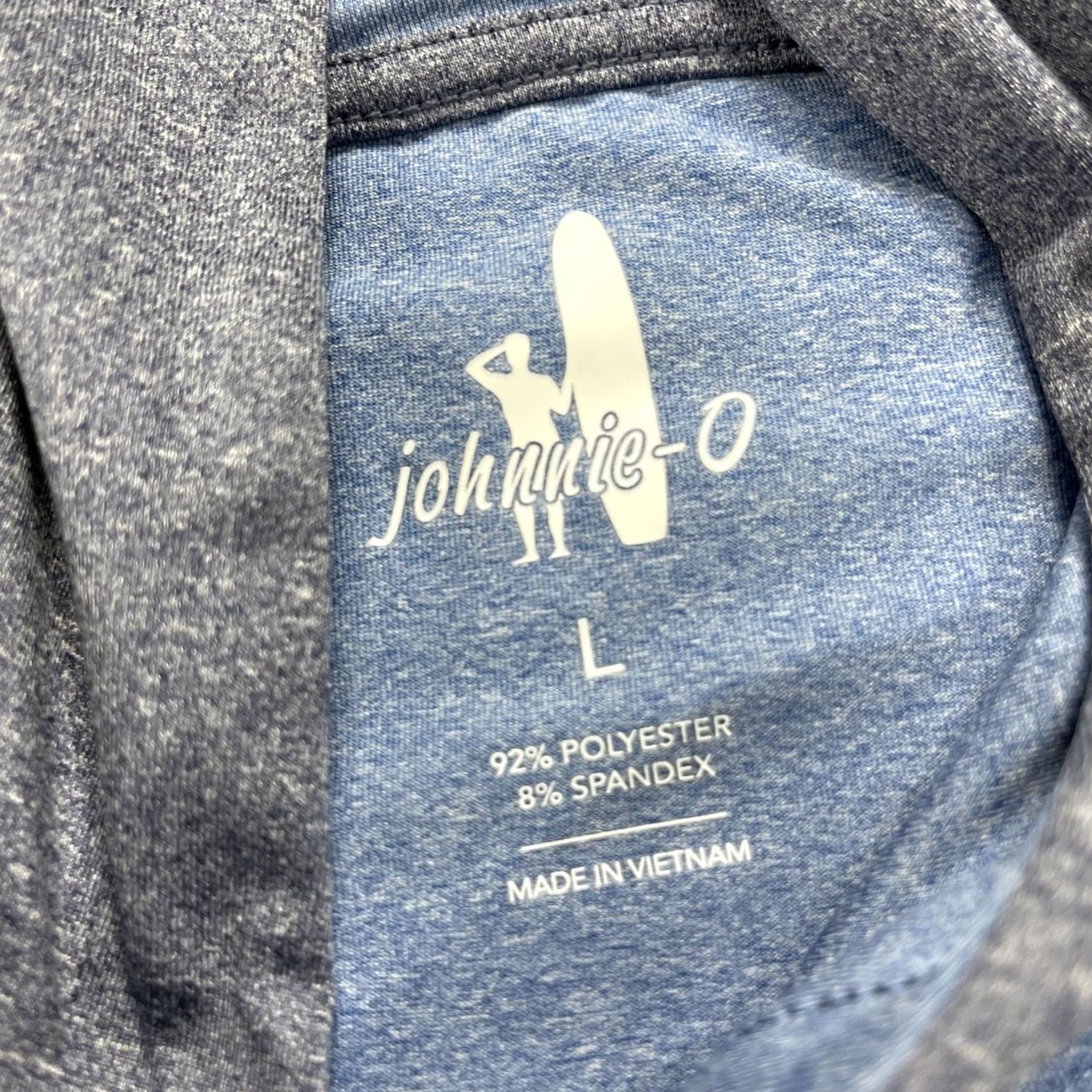johnnie-O johnnie-O Hoodie Mens Large Blue Grayhawk Performance Golf Sweatshirt Pullover Size US L / EU 52-54 / 3 - 4 Thumbnail
