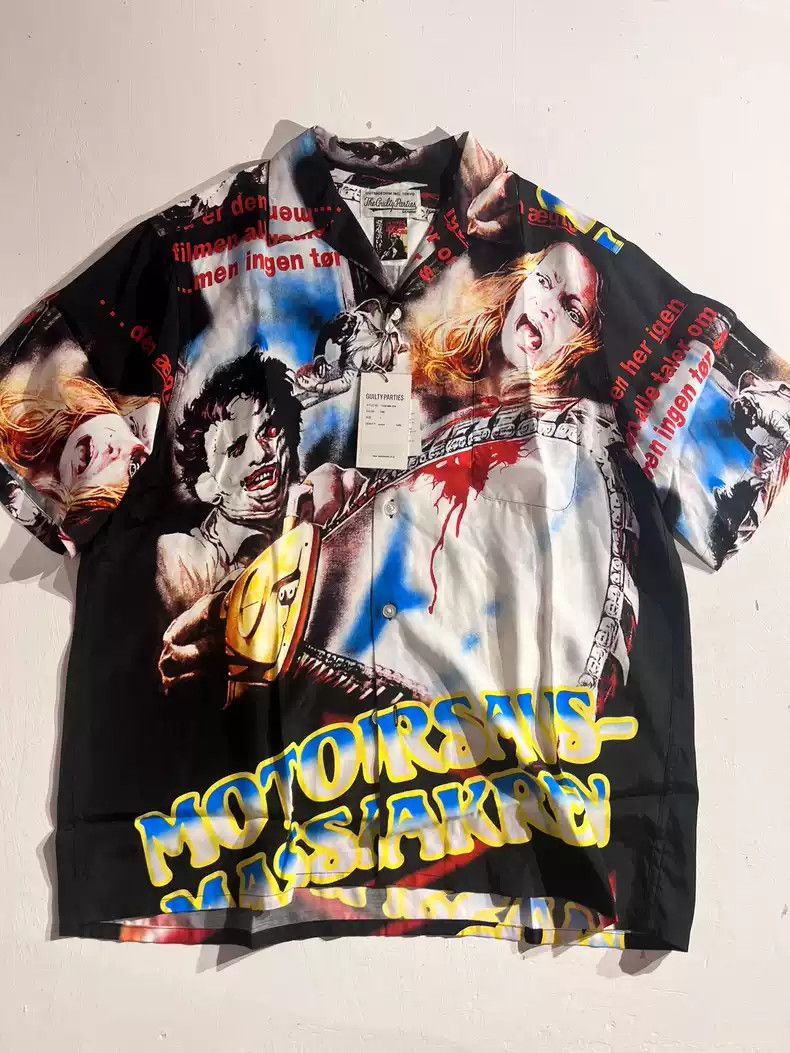 Wacko Maria Saw Horror Shirt