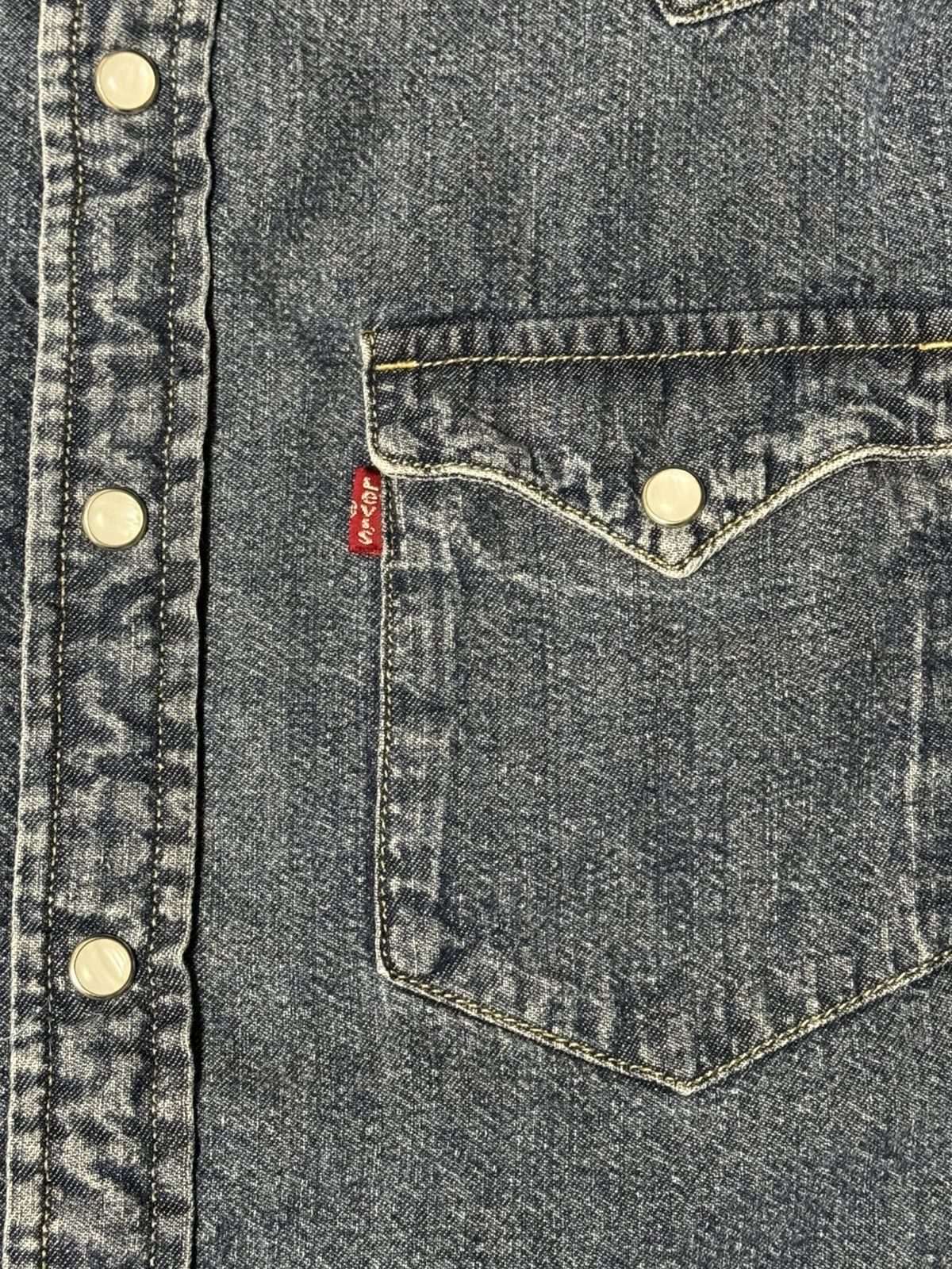 Levi's Levi’s Western Denim Shirt Size US S / EU 44-46 / 1 - 4 Thumbnail