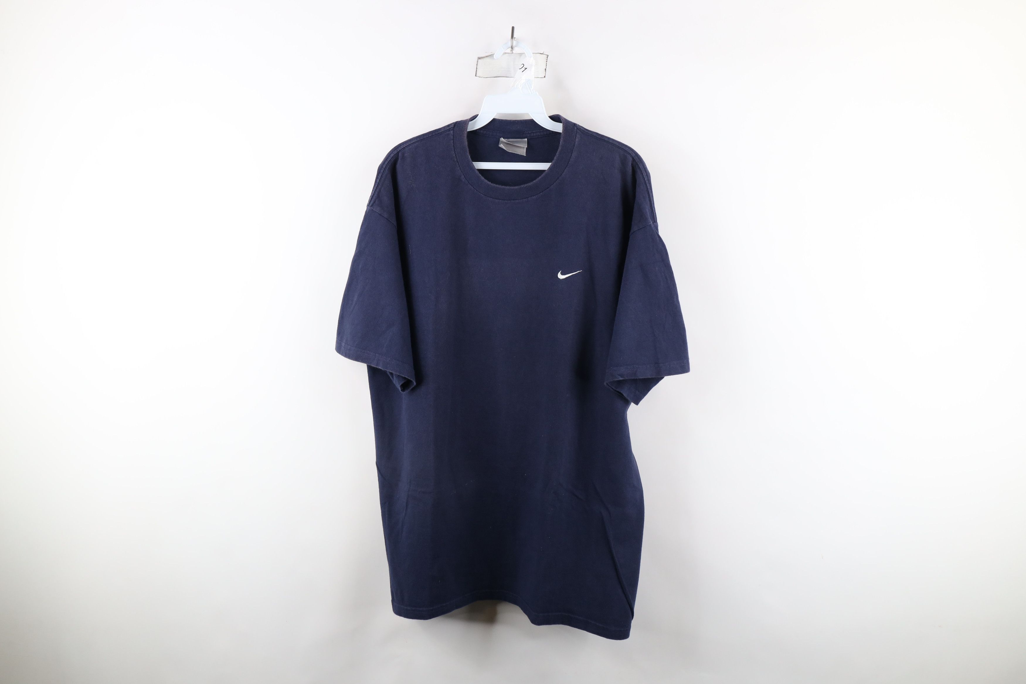 Nike × Vintage Vintage Nike Travis Scott Mini Swoosh Short Sleeve T-Shirt Size US L / EU 52-54 / 3 - 1 Thumbnail