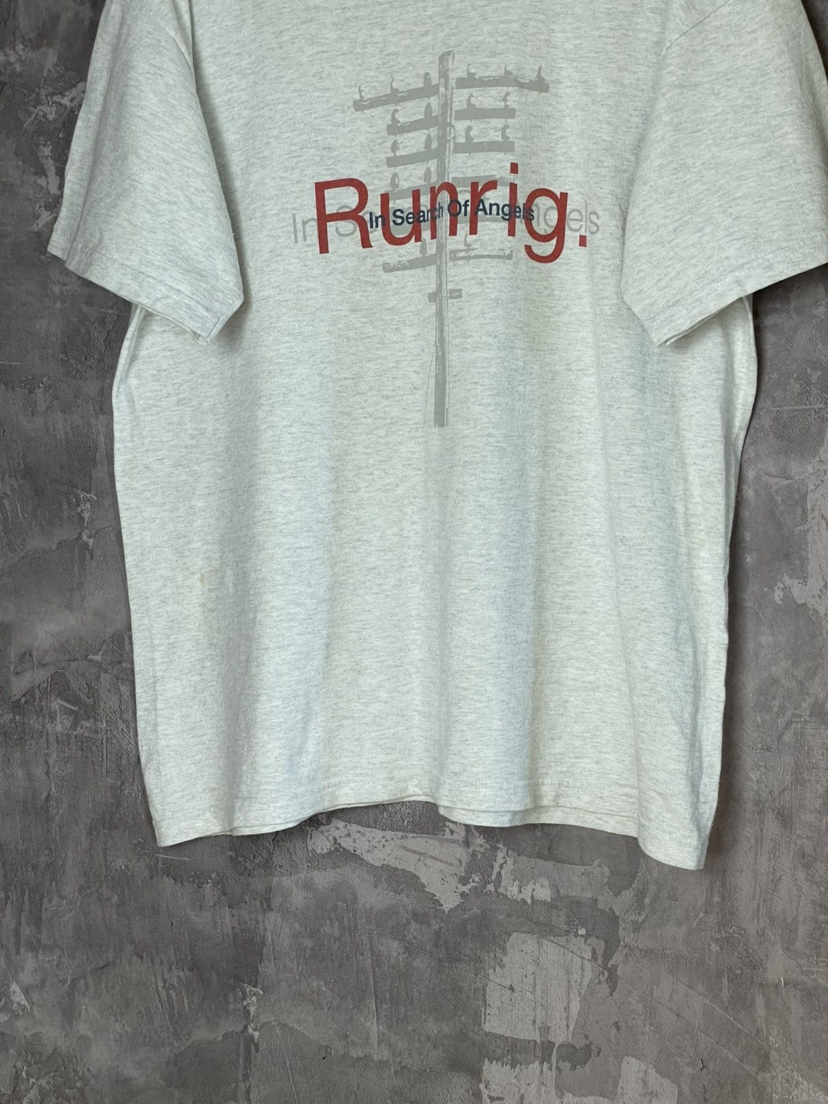 Band Tees × Vintage Vintage Runrig 1999 Screen Stars T-shirt Size US L / EU 52-54 / 3 - 5 Thumbnail