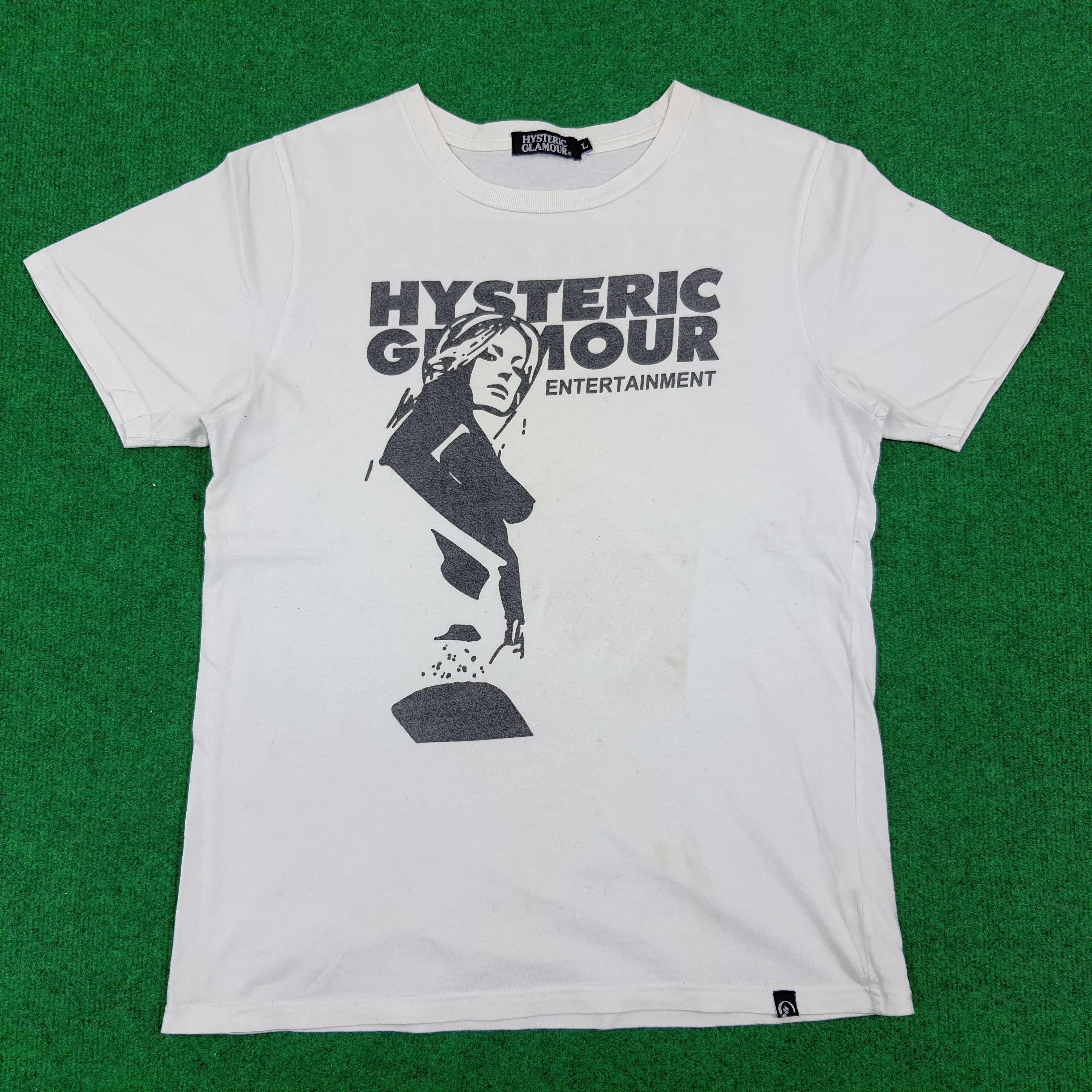 Hysteric Glamour × Japanese Brand × Vintage Vintage Hysteric Glamour Entertainment Japan Brand T-shirt Size US M / EU 48-50 / 2 - 1 Thumbnail