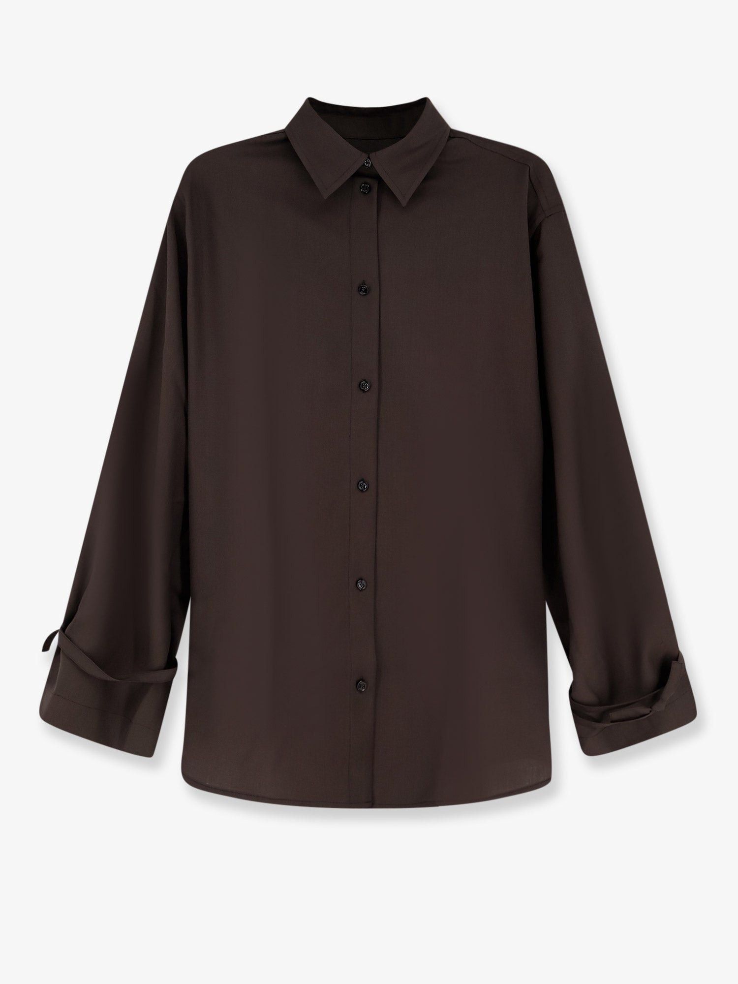 Toteme Tie-Cuff Wool Shirt Size S / US 4 / IT 40 - 1 Thumbnail