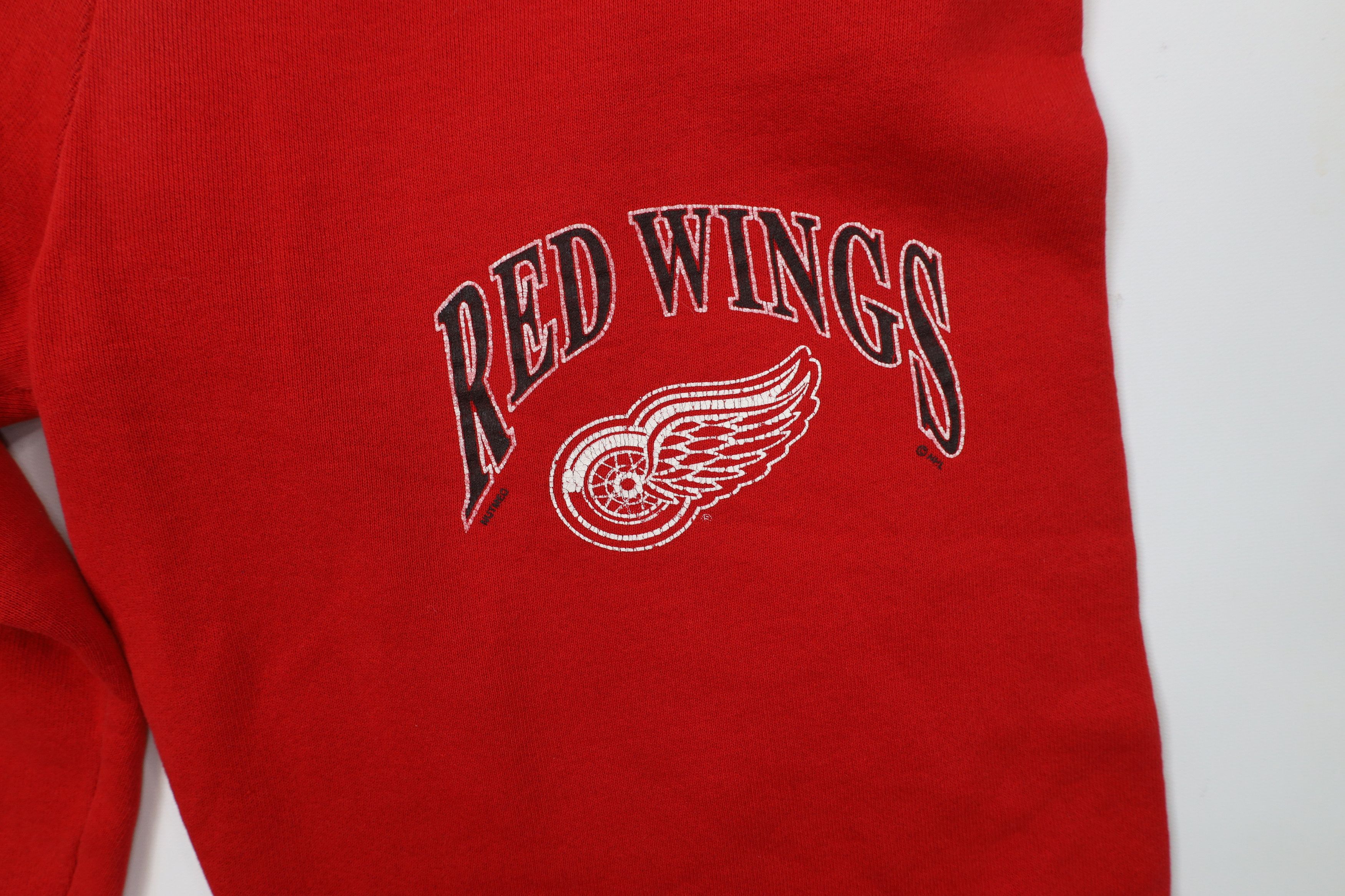 Vintage Vintage 90s Detroit Red Wings Hockey Sweatpants Joggers USA Size US 34 / EU 50 - 5 Thumbnail