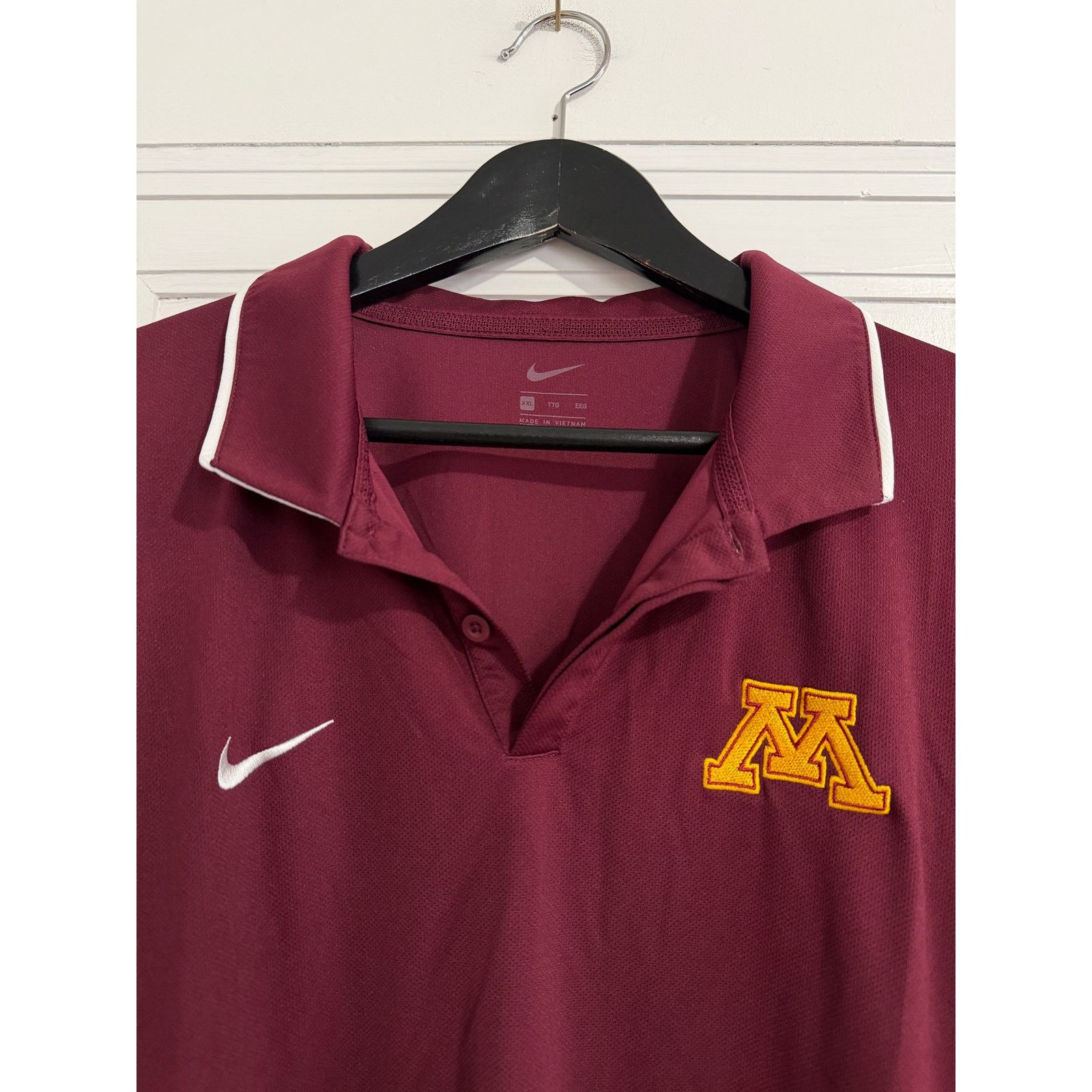Nike Minnesota Gophers Nike Dri-Fit Polo Men's Size XXL Size US XXL / EU 58 / 5 - 2 Thumbnail