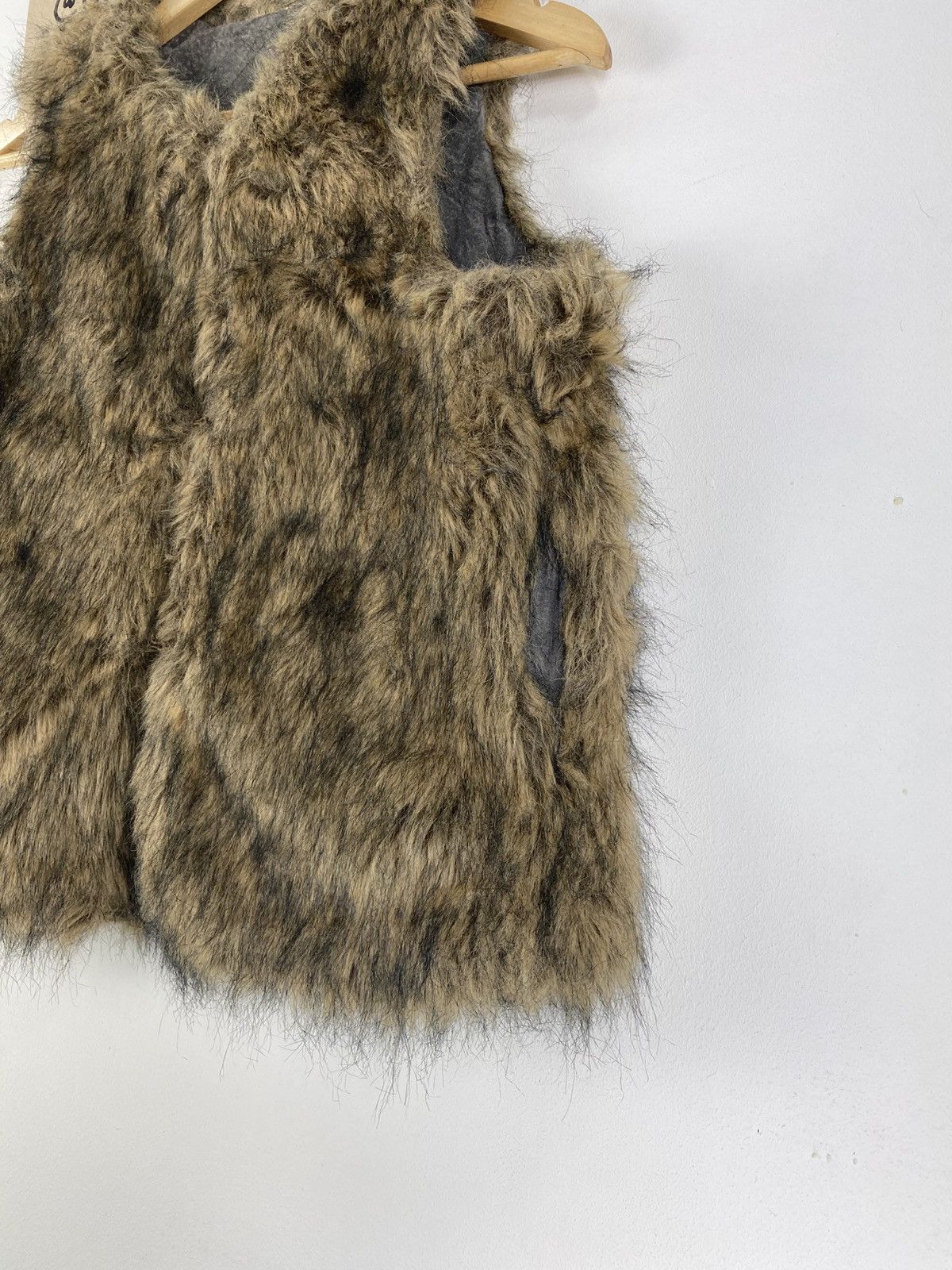 XOXO Vintage 90’s Faux Fur Genuine Leather Vest by Xoxo Size XS / US 0-2 / IT 36-38 - 3 Thumbnail