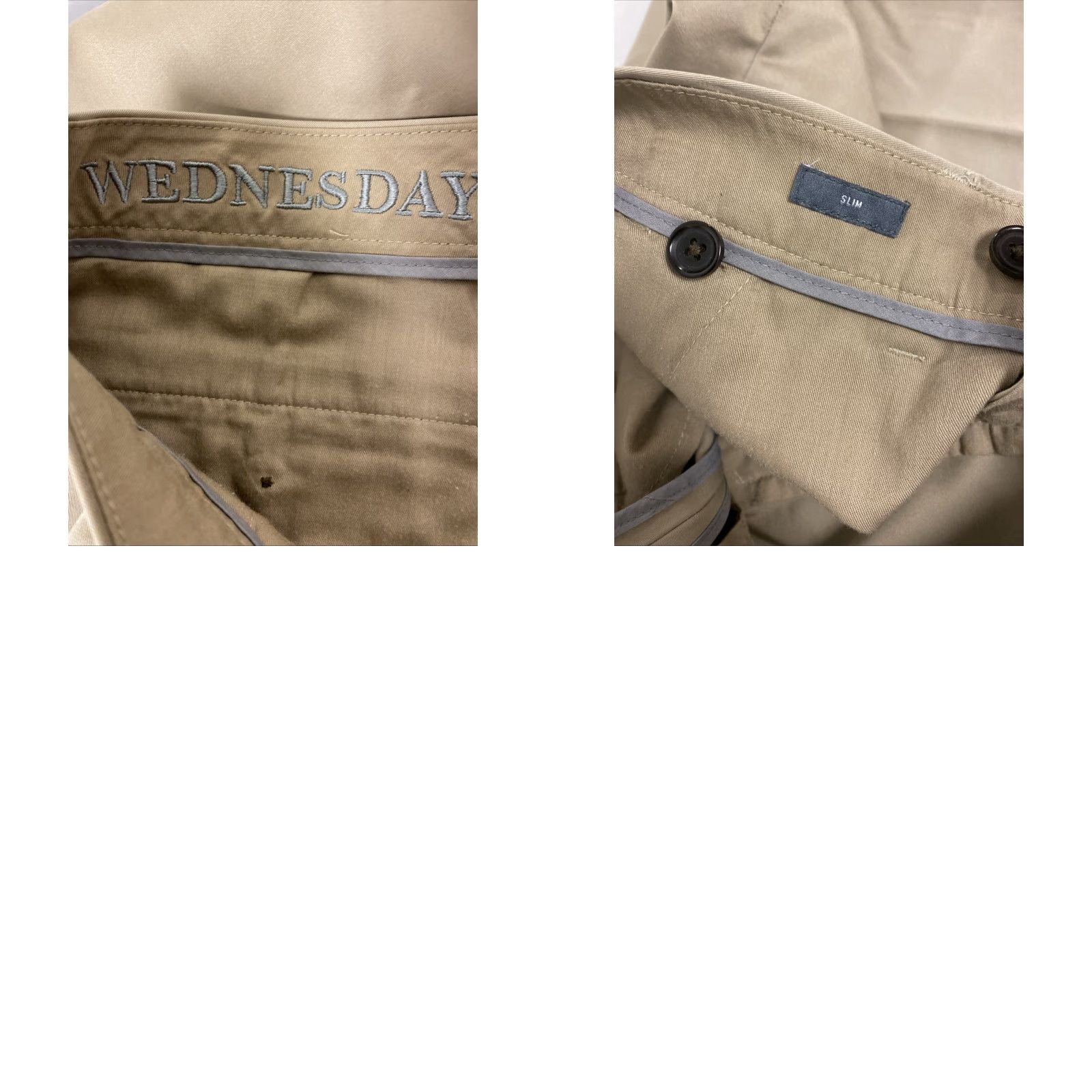 Bonobos Bonobos Chino Pants Mens 33x32 Khaki Straight Regular Cotton Zip Button Closure Pockets Everyday/Business Casual Travel 90s? No, but avoid. Size US 33 - 8 Thumbnail